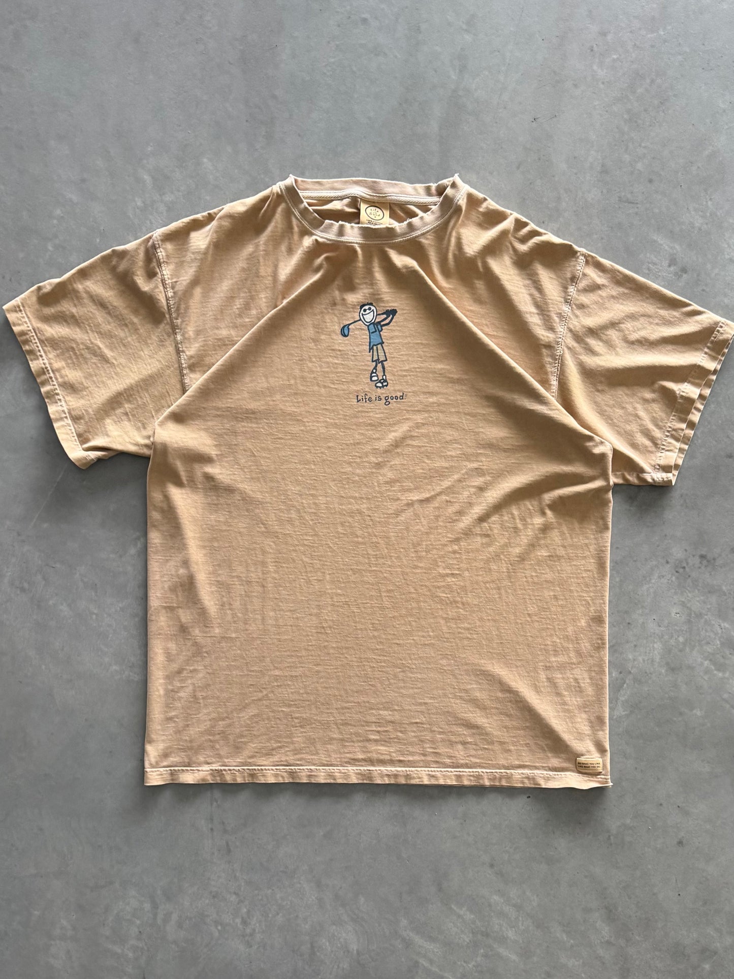 Life is Good Golf Tee - XXL