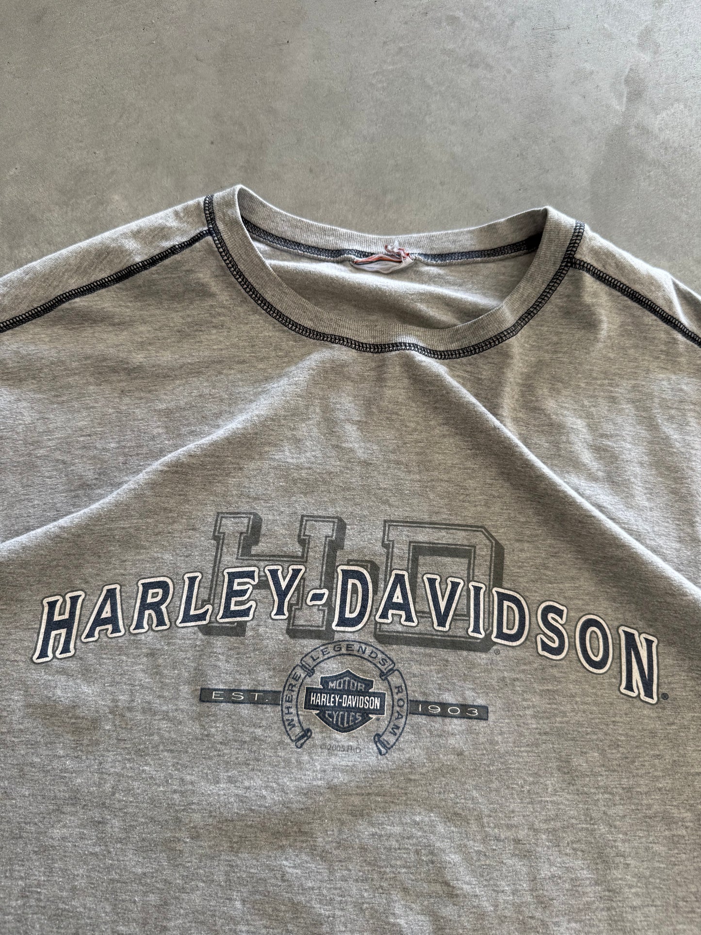 Vintage 00s Harley Davidson Long Sleeve - XL