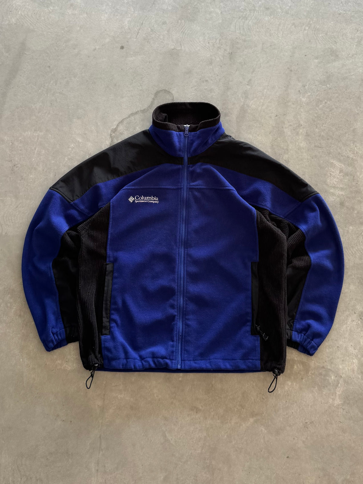 Vintage Fleece Columbia Zip Up Jacket - M