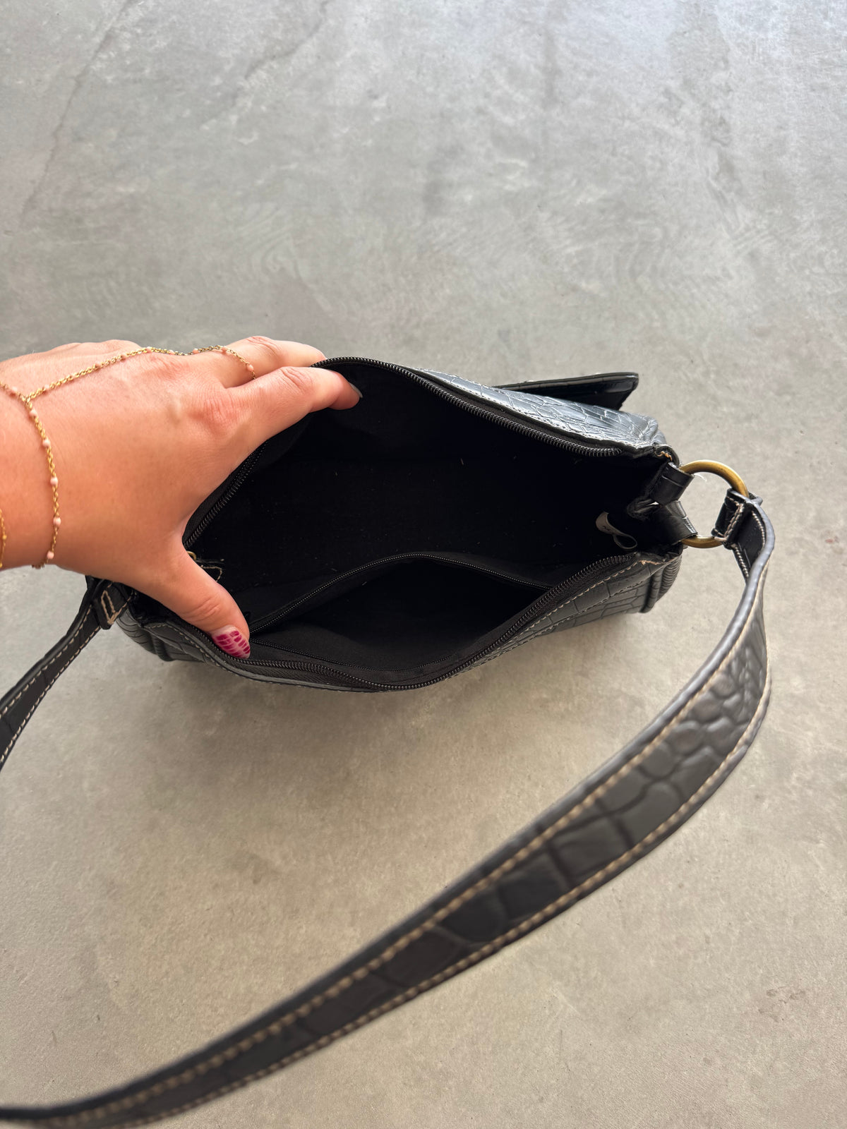 Vintage Faux Leather Purse
