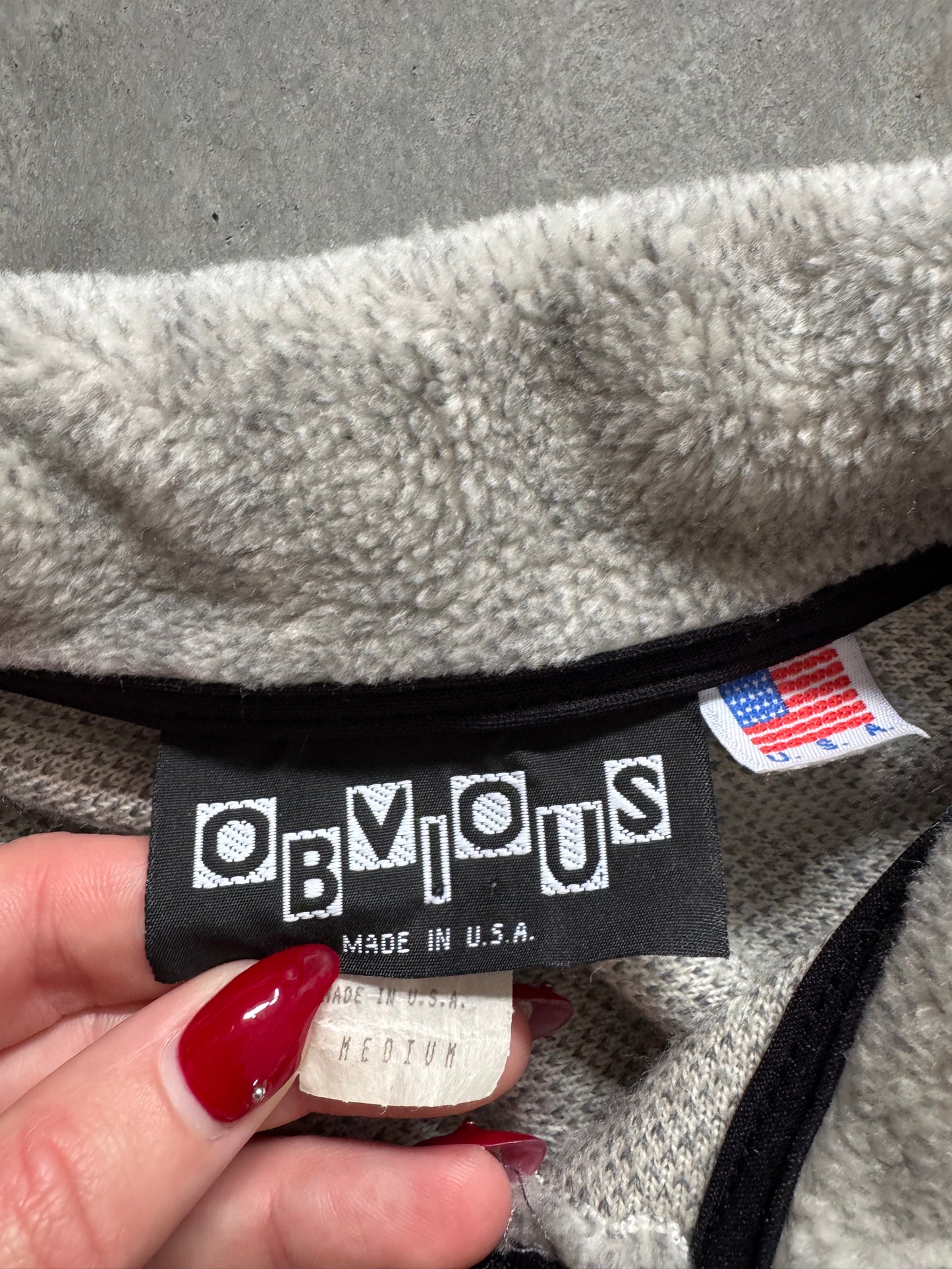Vintage 90s Fleece Jacket - M