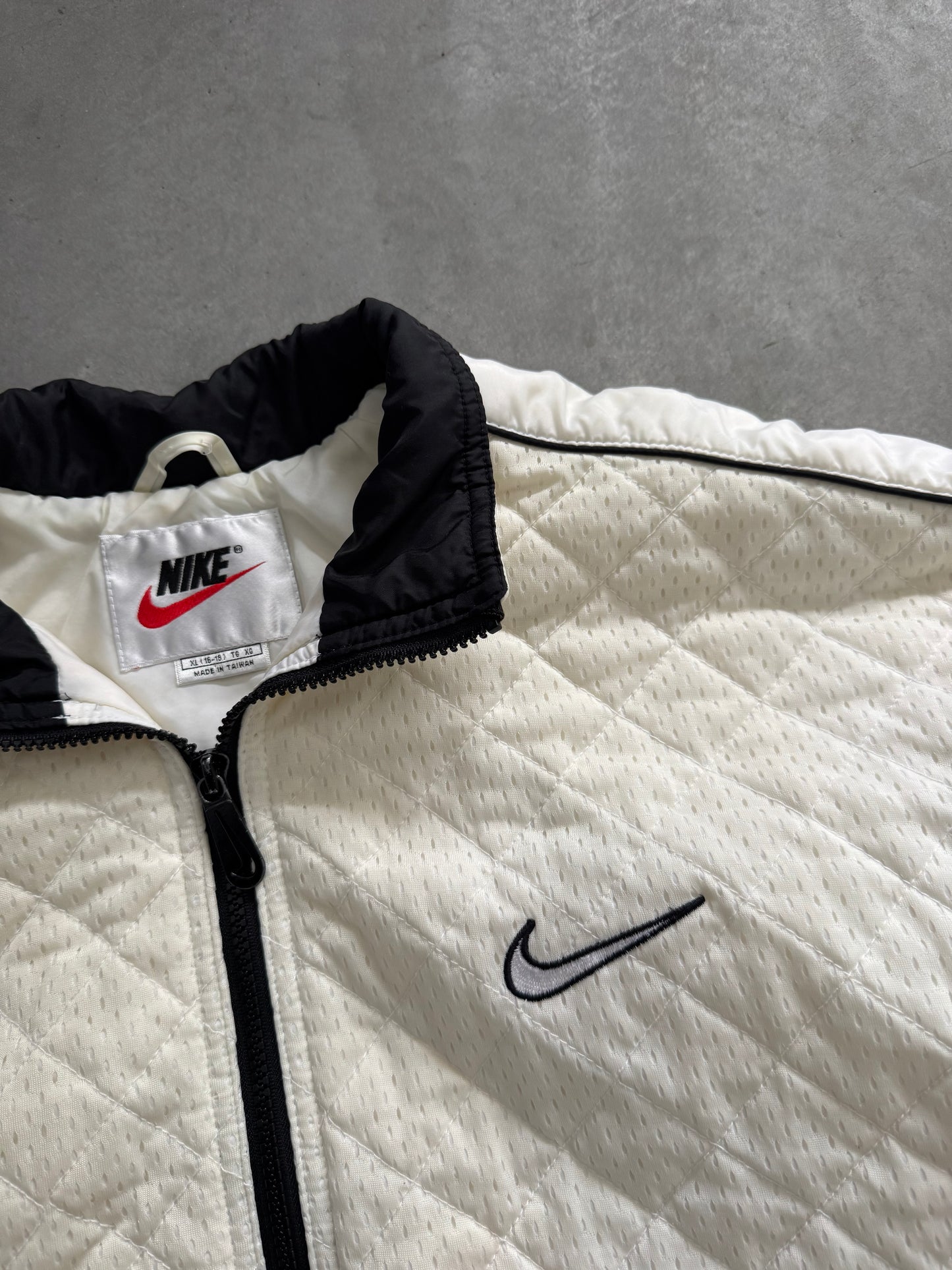 Vintage 90s Nike Quilted Jacket - XL