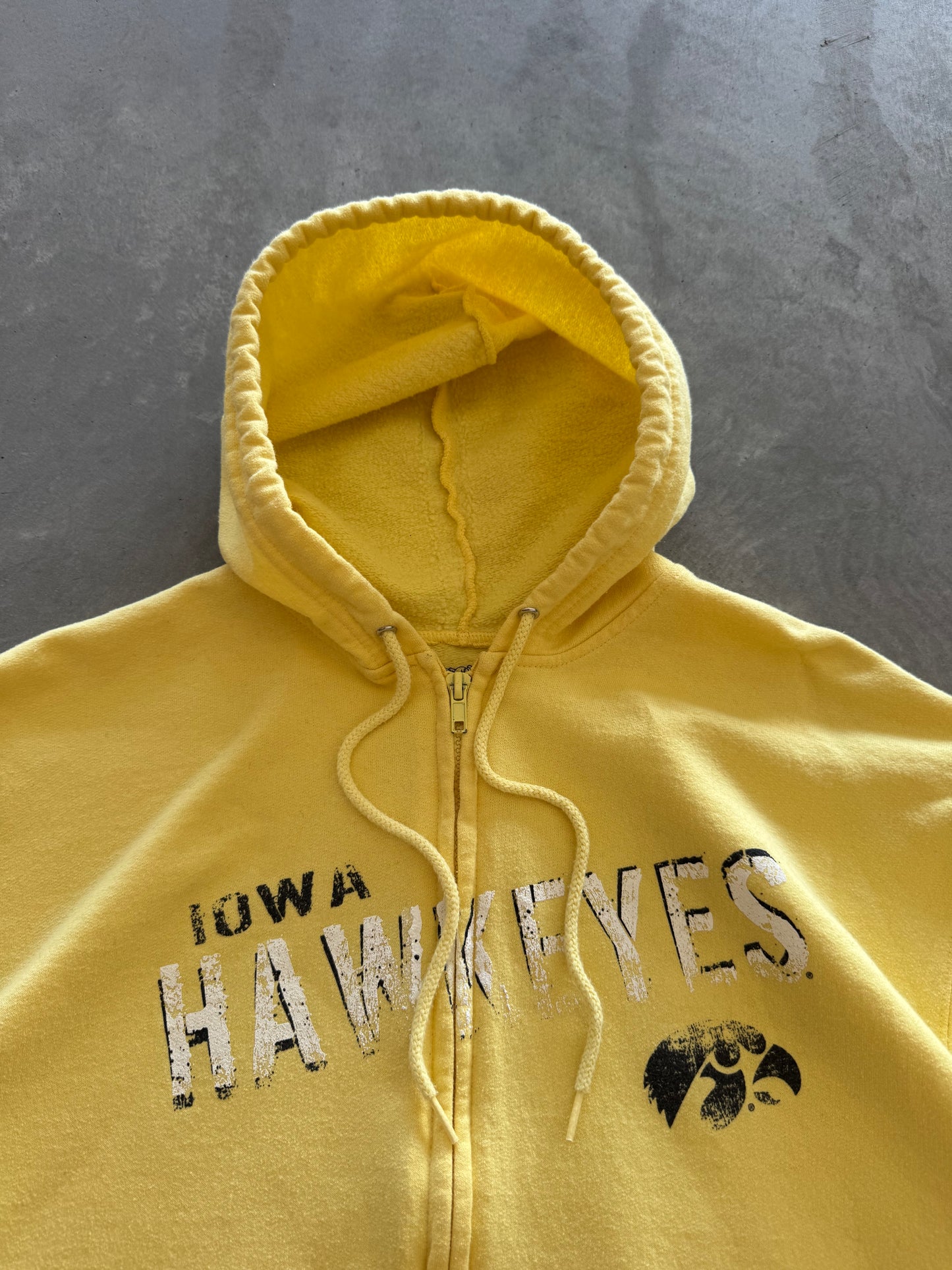Vintage Iowa Hawkeyes Women’s Zip Up - L