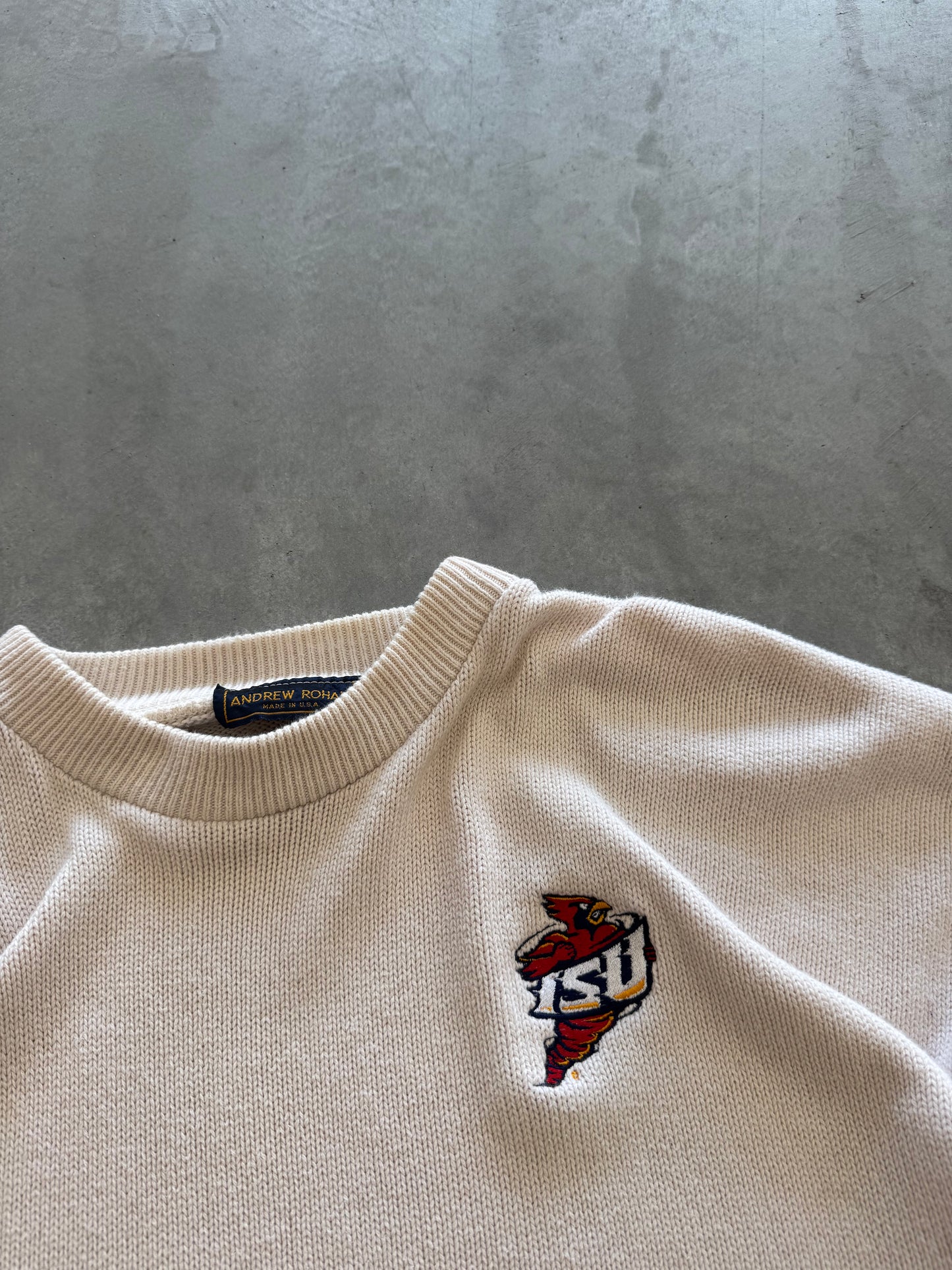Vintage 90s Iowa State Cyclones Sweater - XL