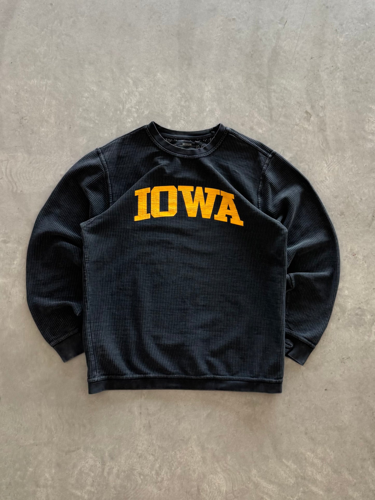 Iowa Hawkeyes Ribbed Sweatshirt - M