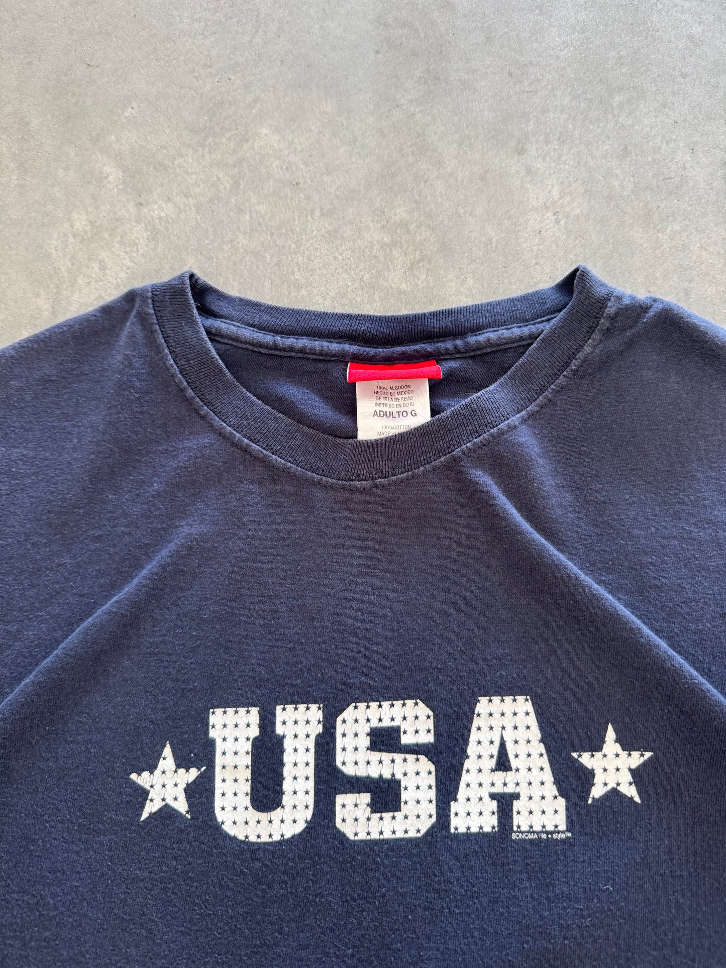 Vintage 4th of July USA Tee - L
