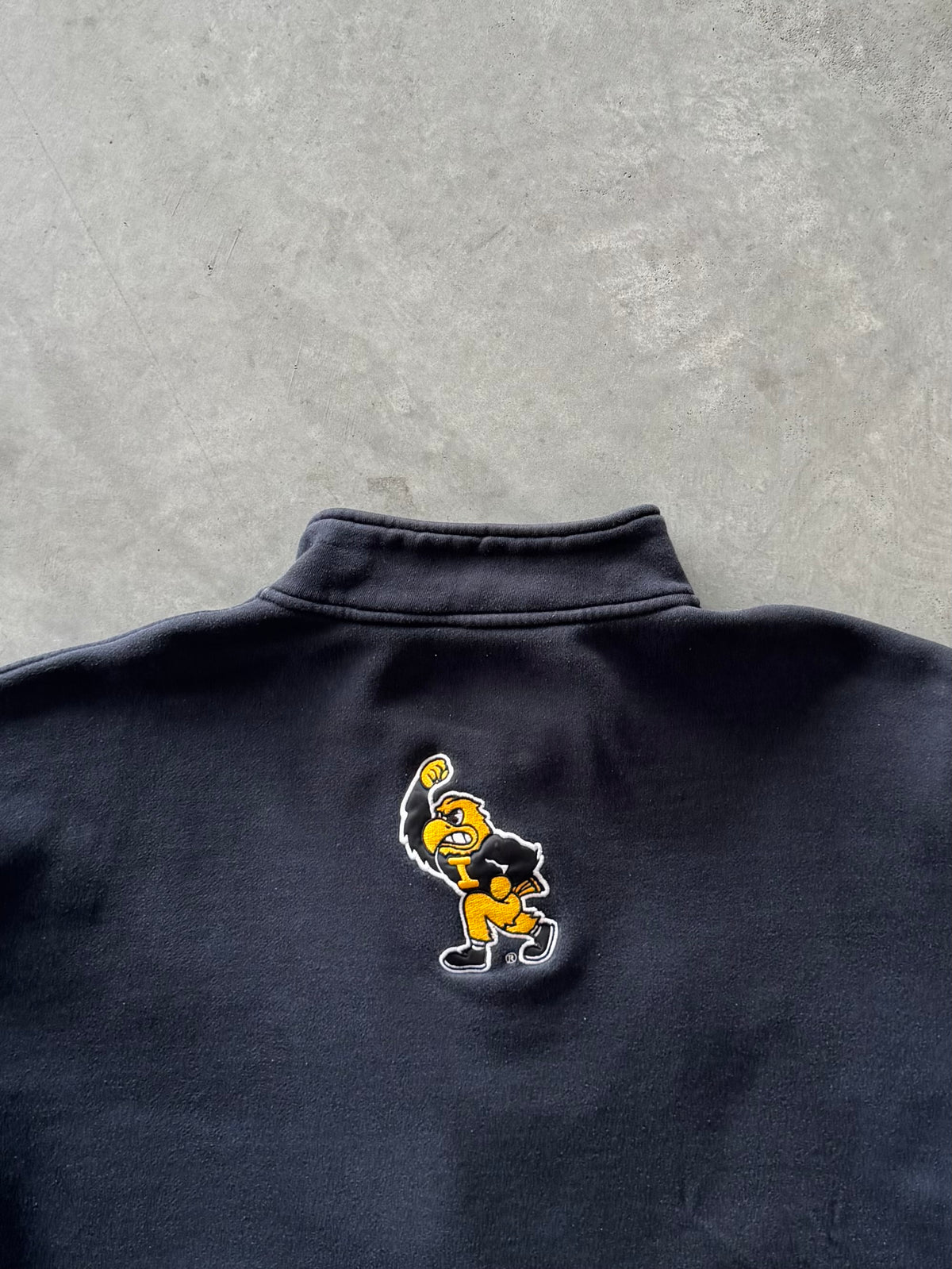 Vintage 90s Iowa Hawkeyes Zip Up - XL