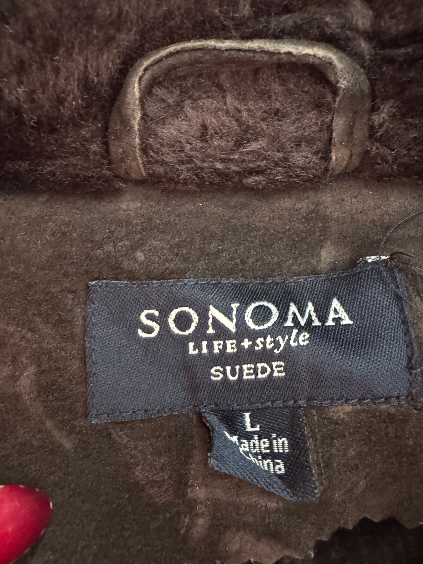 Vintage Sonoma Suede Women’s Jacket - L