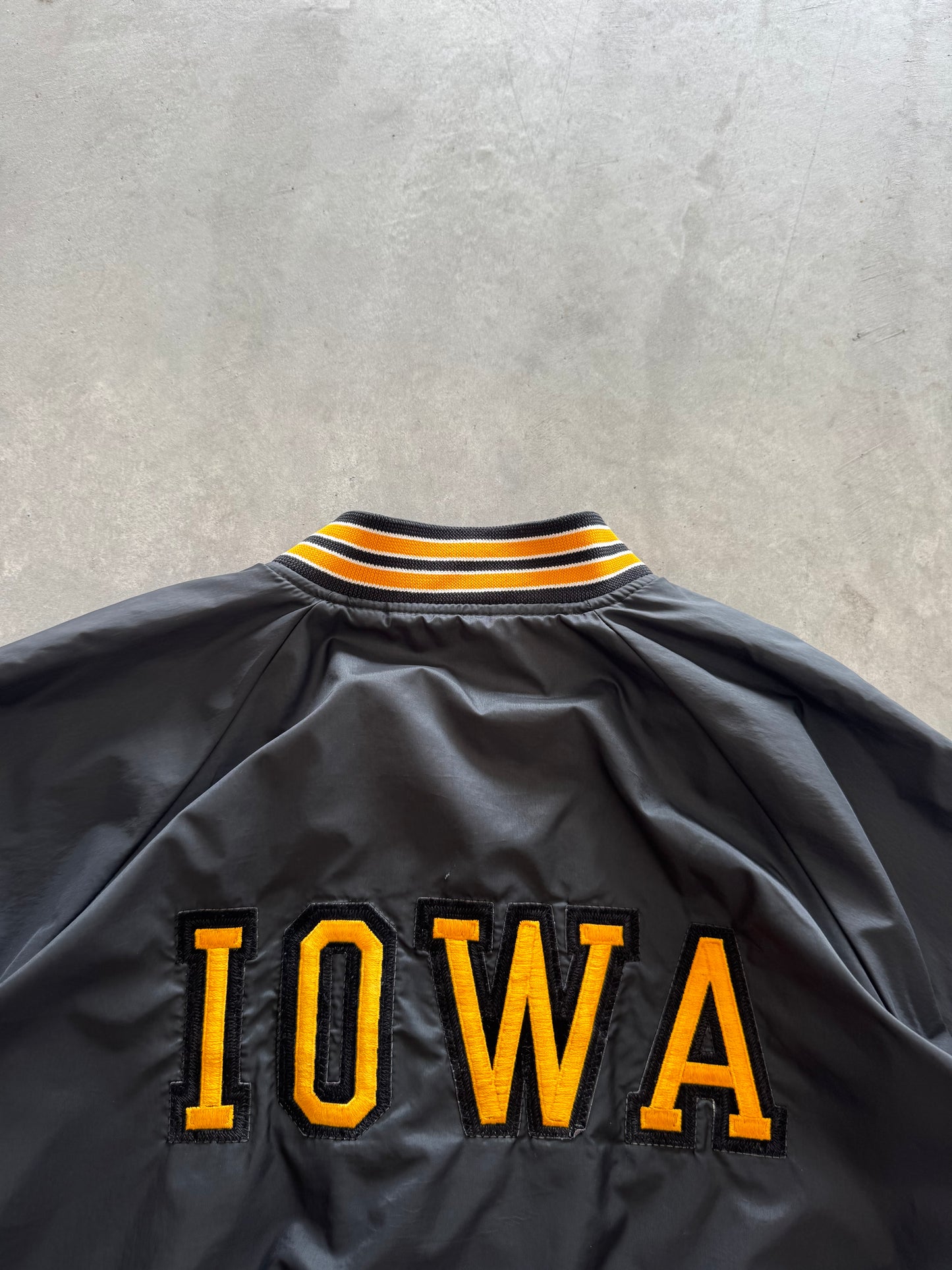 Vintage 80s Iowa Hawkeyes Bomber Jacket - M
