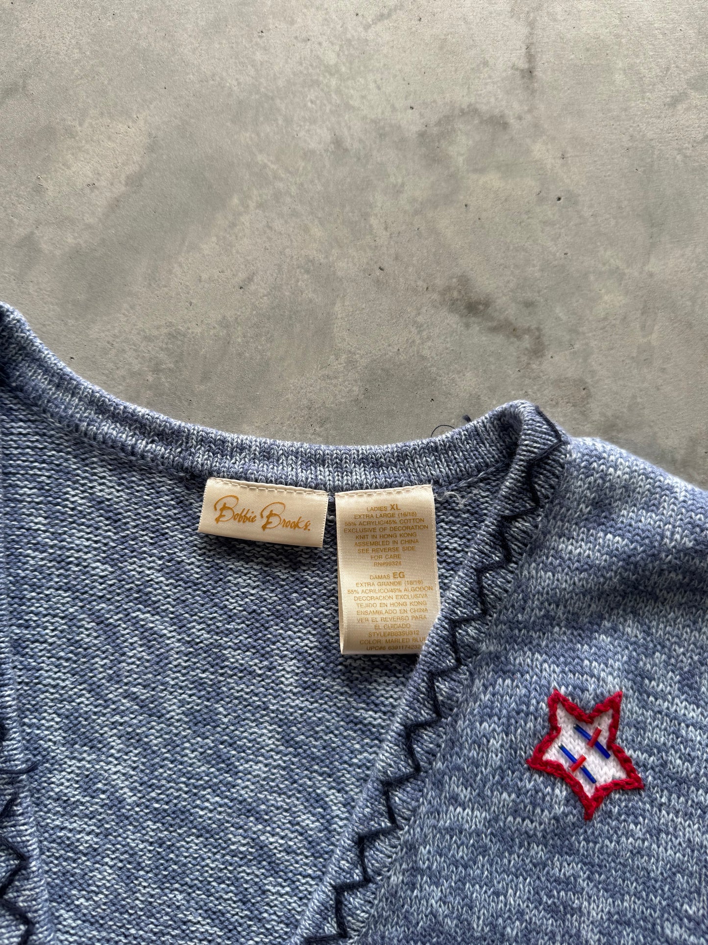 Vintage 4th of July Vest - XL