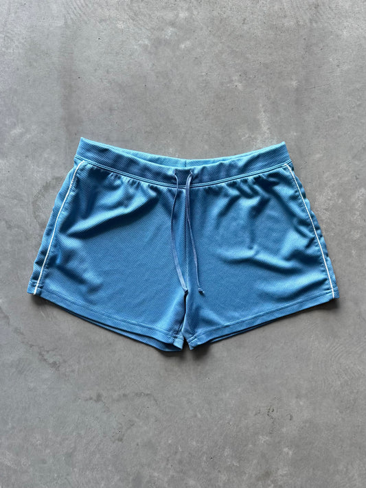 Vintage Baby Blue Track Shorts - S