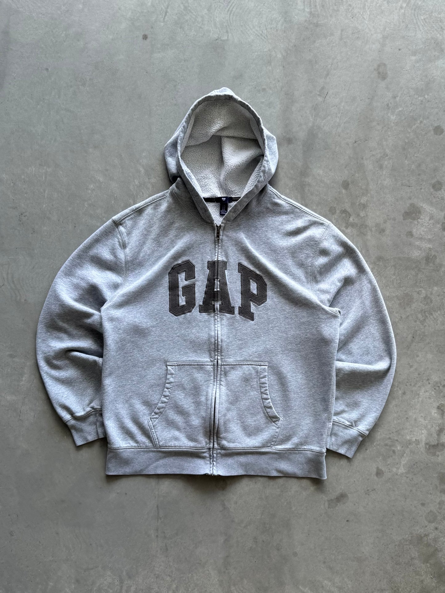 Vintage Gap Zip Up Hoodie - XL