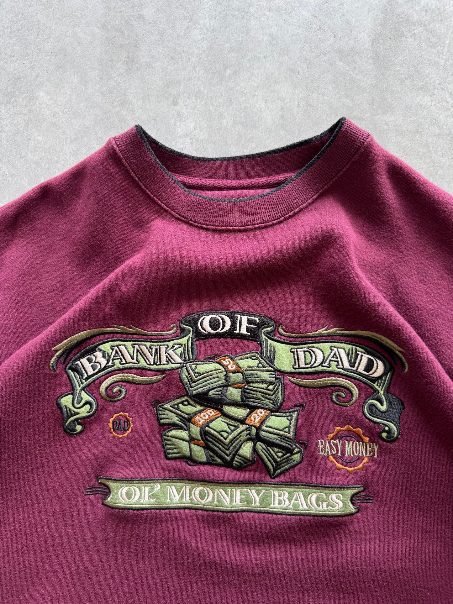 Vintage Bank of Dad Sweatshirt - S