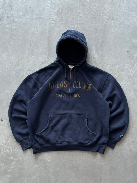 Vintage Loras College Hoodie - XL