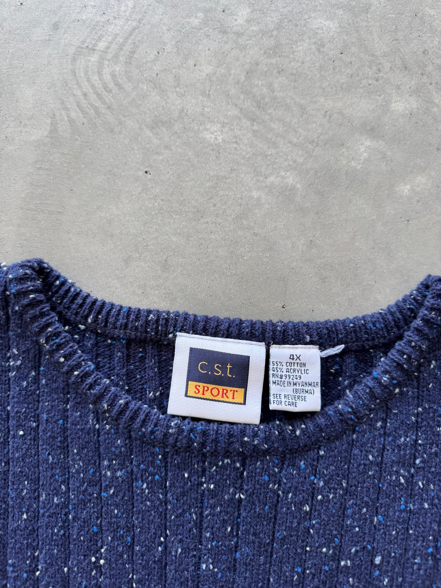 Vintage Sweater Vest - XL