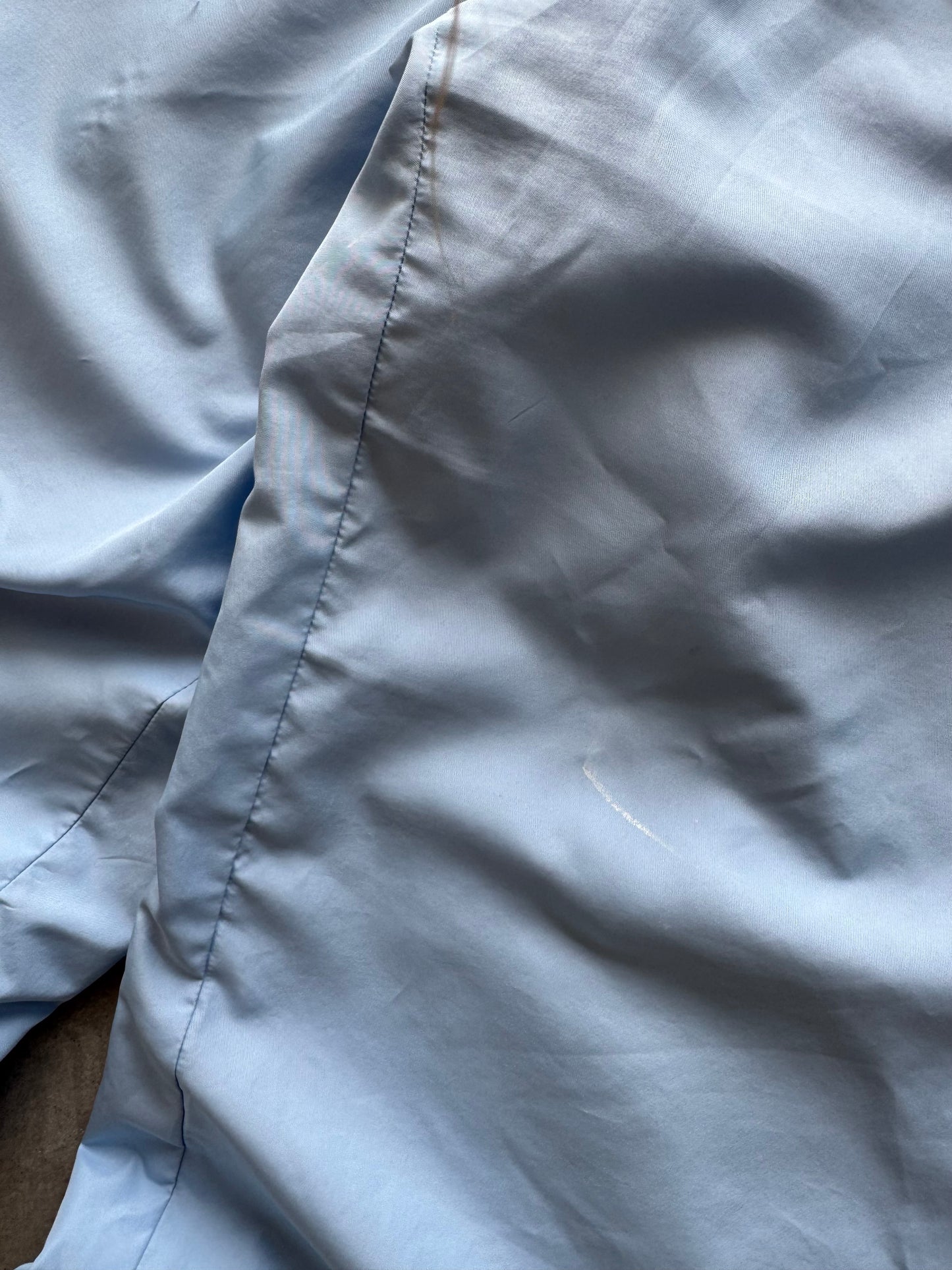 Vintage Baby Blue Adidas Track Pants - M