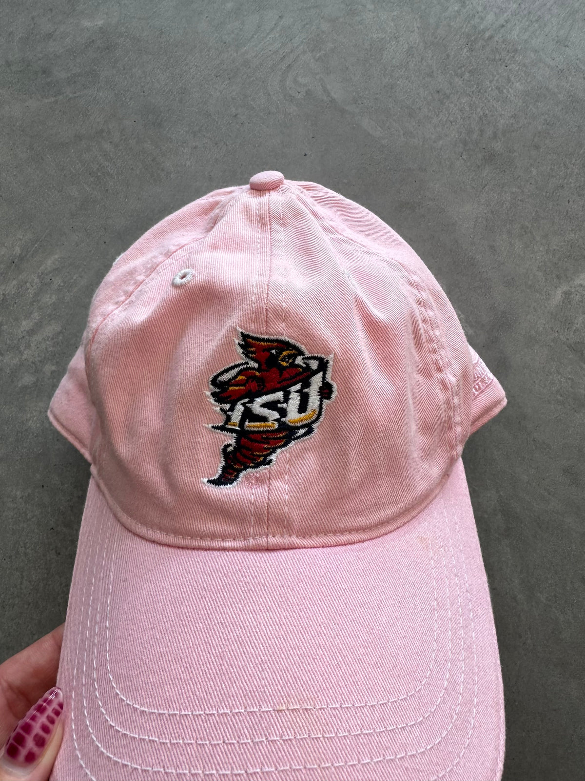 Vintage Iowa State Cyclones Pink Hat