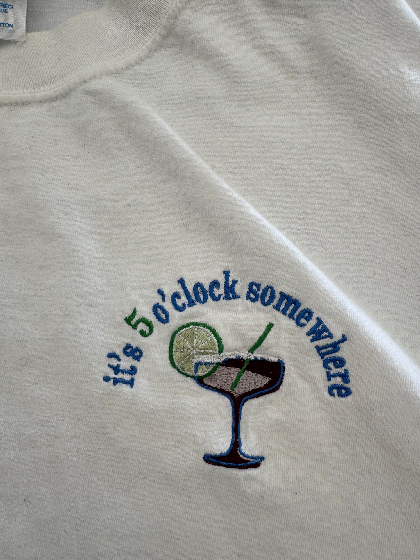 Vintage It’s 5 o’clock Somewhere Tee - L