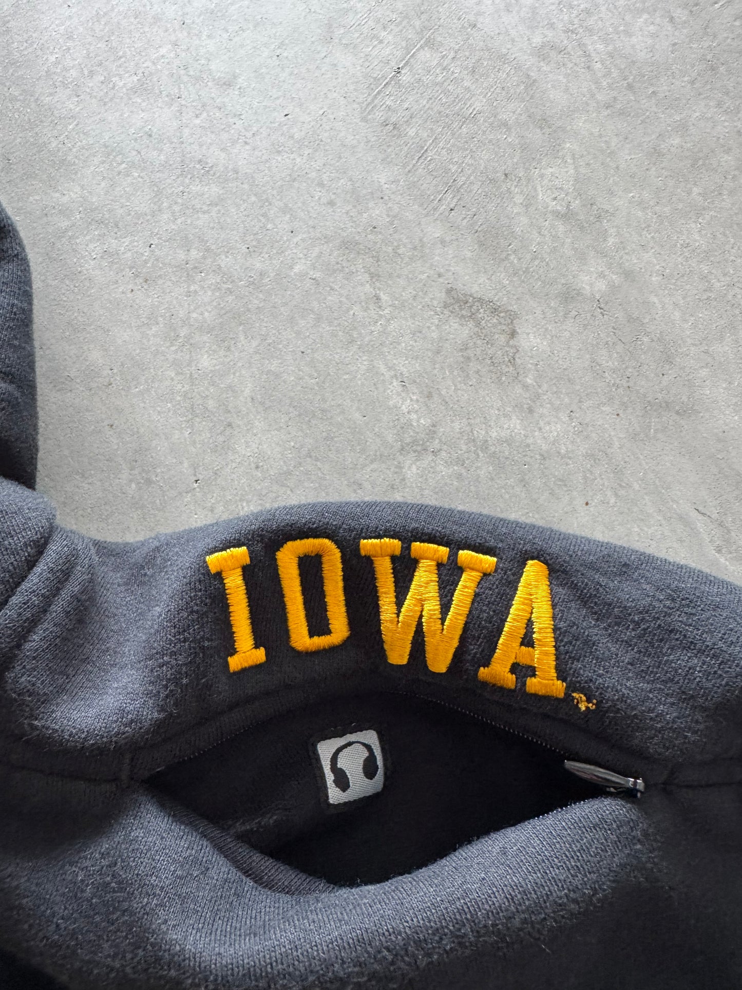 Vintage 90s Nike Iowa Hawkeyes Hoodie - XL