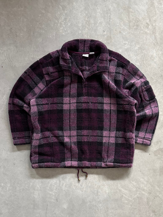 Vintage Cherokee Plaid Fleece Jacket - L/XL