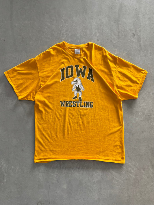 Vintage Iowa Hawkeyes Wrestling Tee - XXL