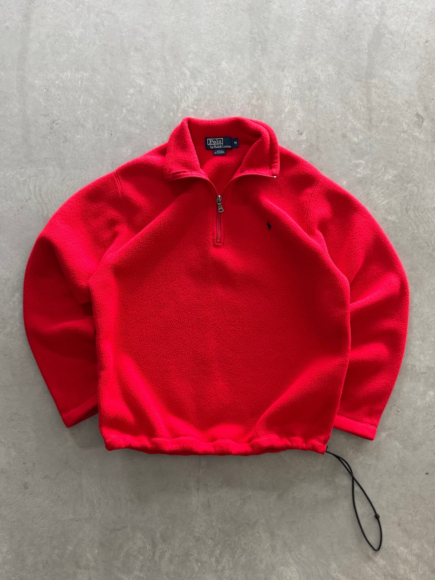 Vintage Polo Ralph Lauren Fleece Quarter Zip - M