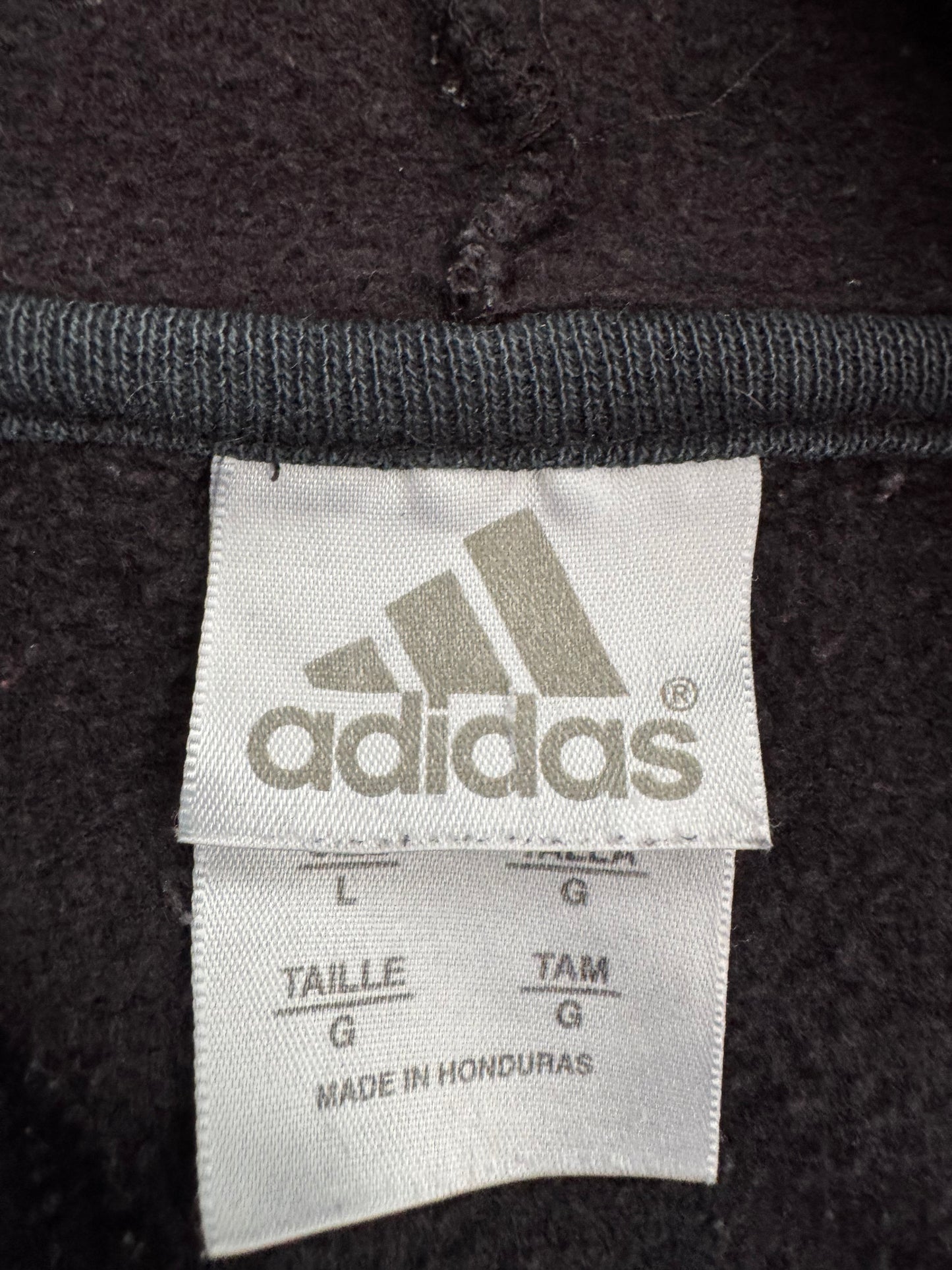 Vintage 00s Adidas Iowa Hawkeyes Hoodie - L