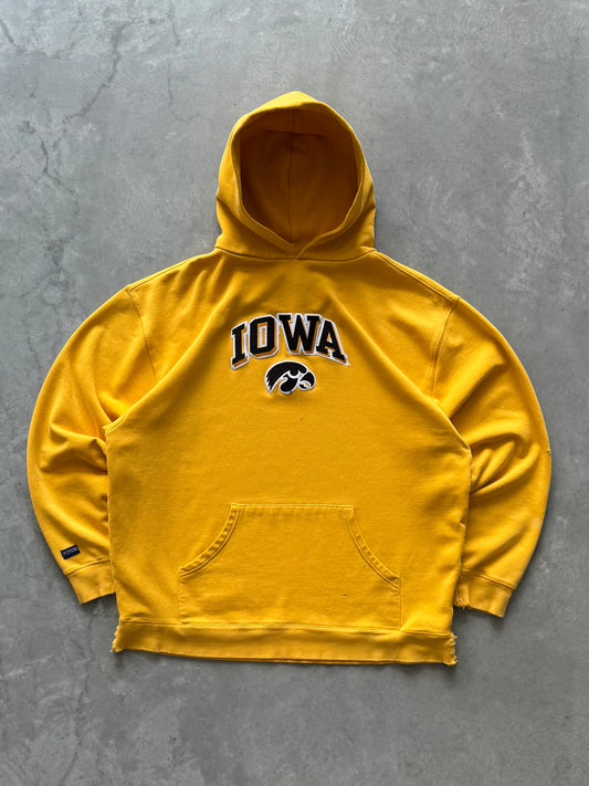 Vintage 90s Iowa Hawkeyes Hoodie - XL