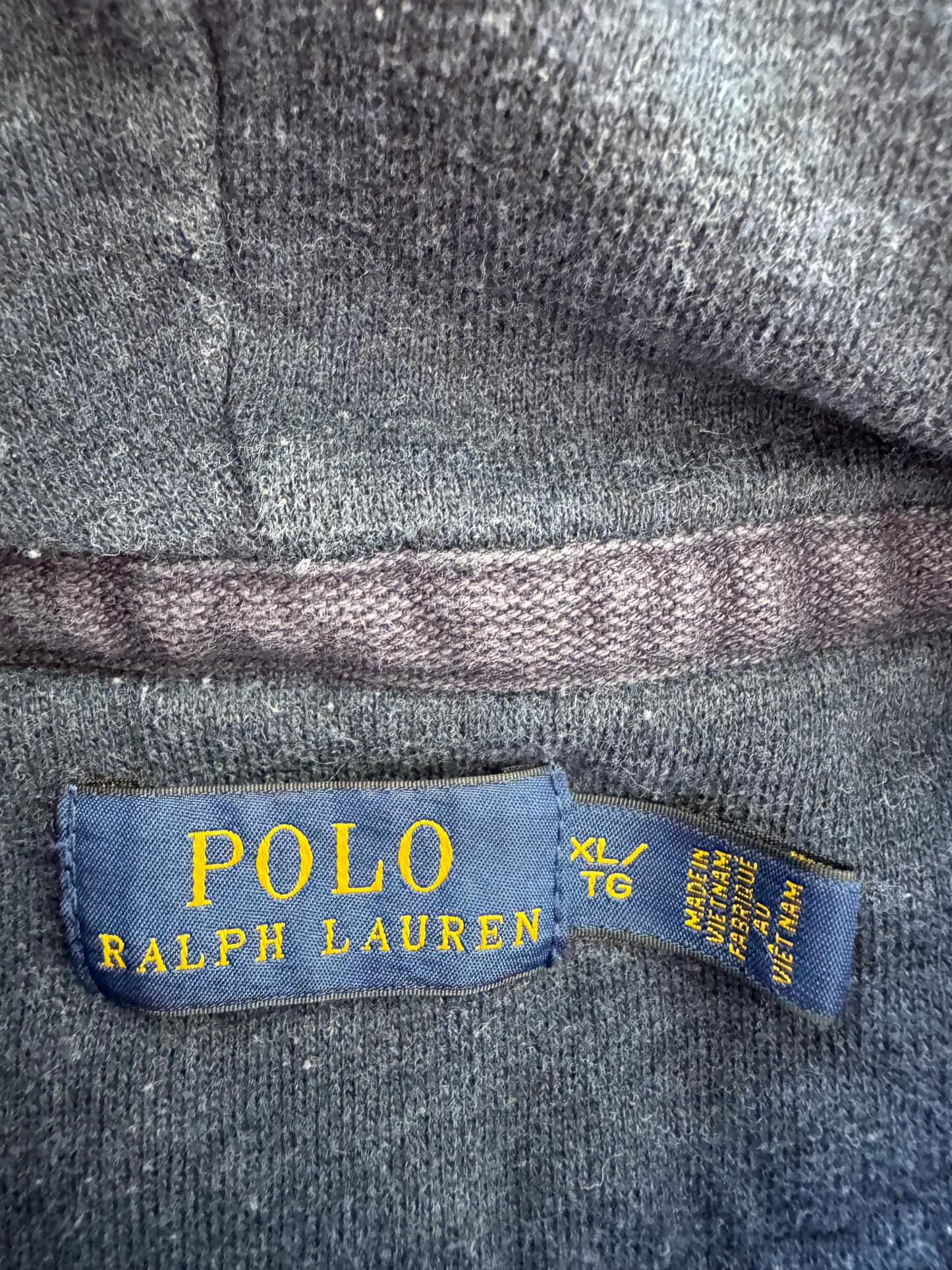 Vintage Polo Ralph Lauren Zip Up Hoodie - L