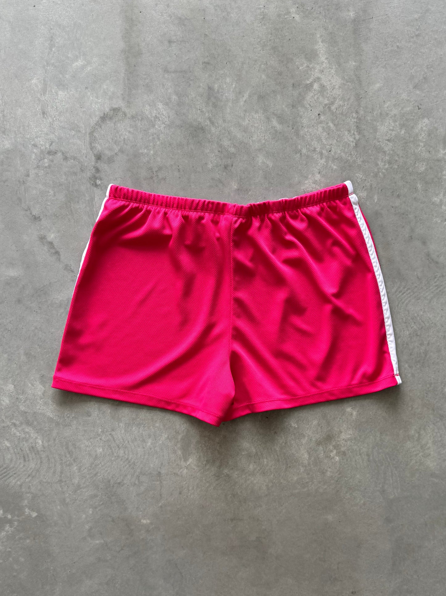 Vintage Pink Track Shorts - XL