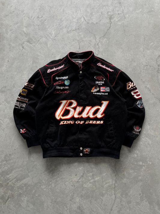 Vintage Budweiser King of Beers Nascar Jacket - XL