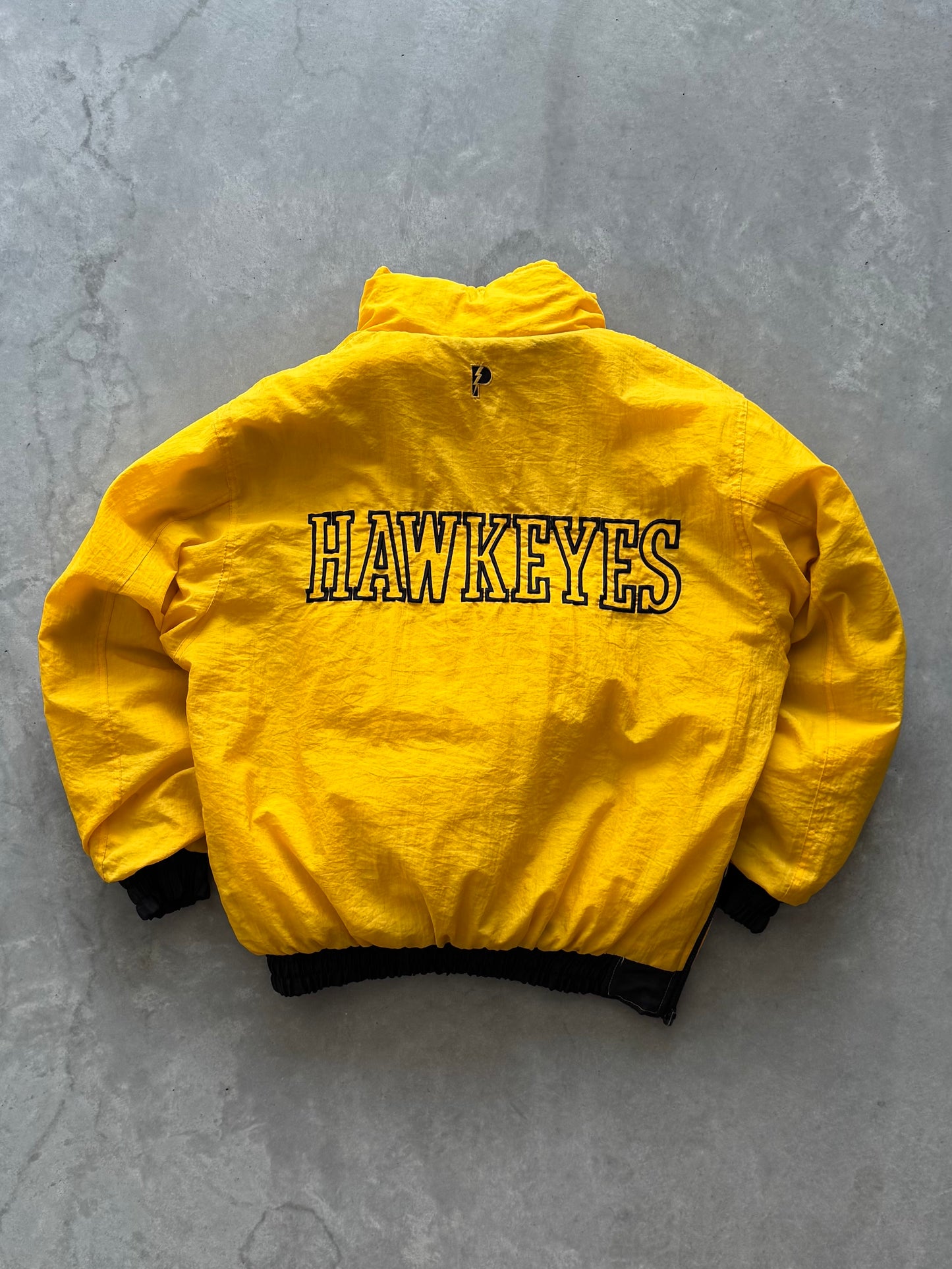 Vintage Iowa Hawkeyes Reversible Coat - M