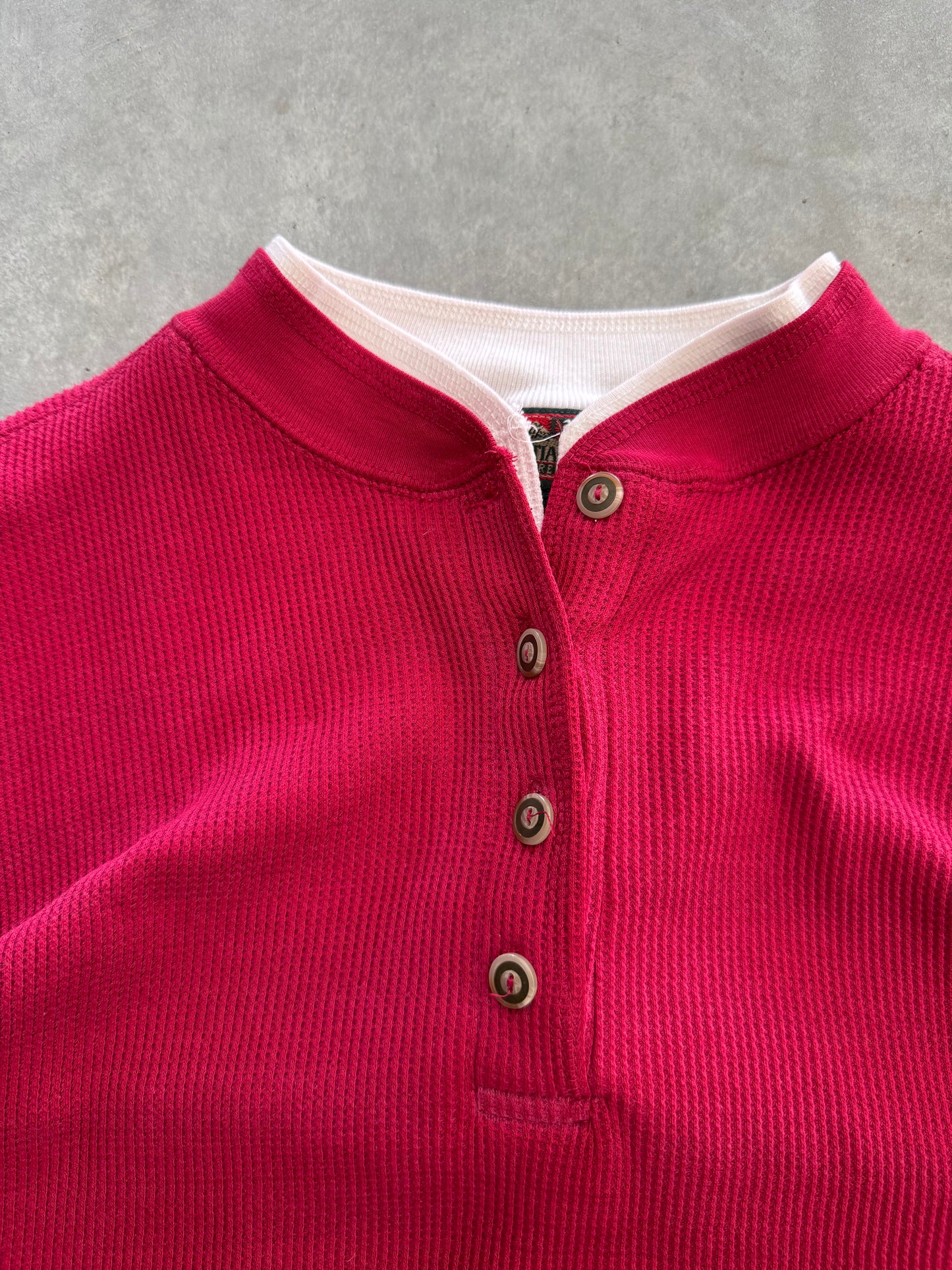 Vintage Layered Waffle Knit - M