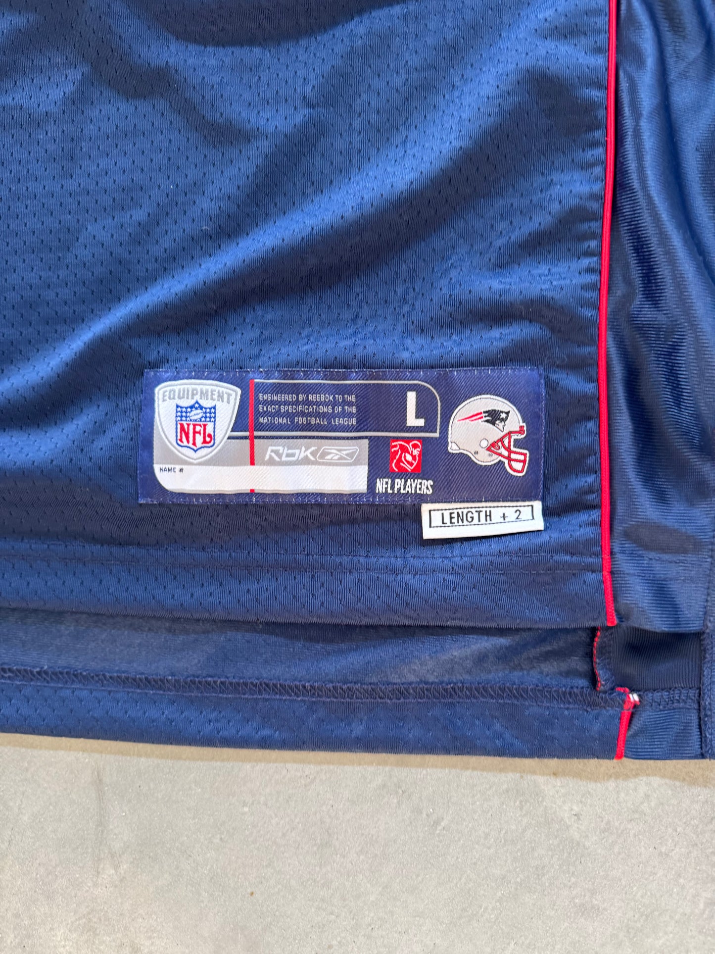 Vintage Reebok Randy Moss Patriots Jersey - L