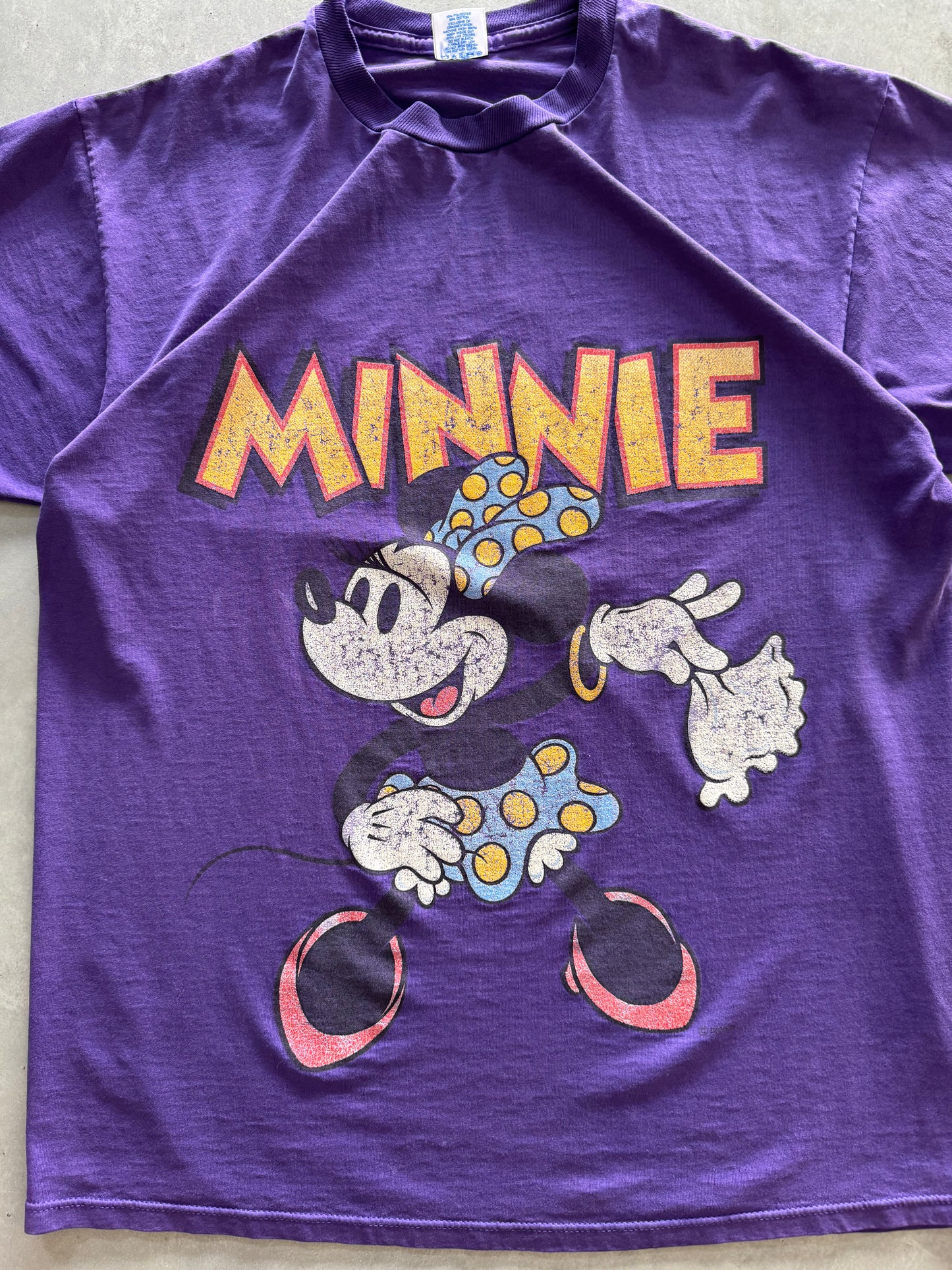 Vintage 90s Minnie Mouse Tee - L