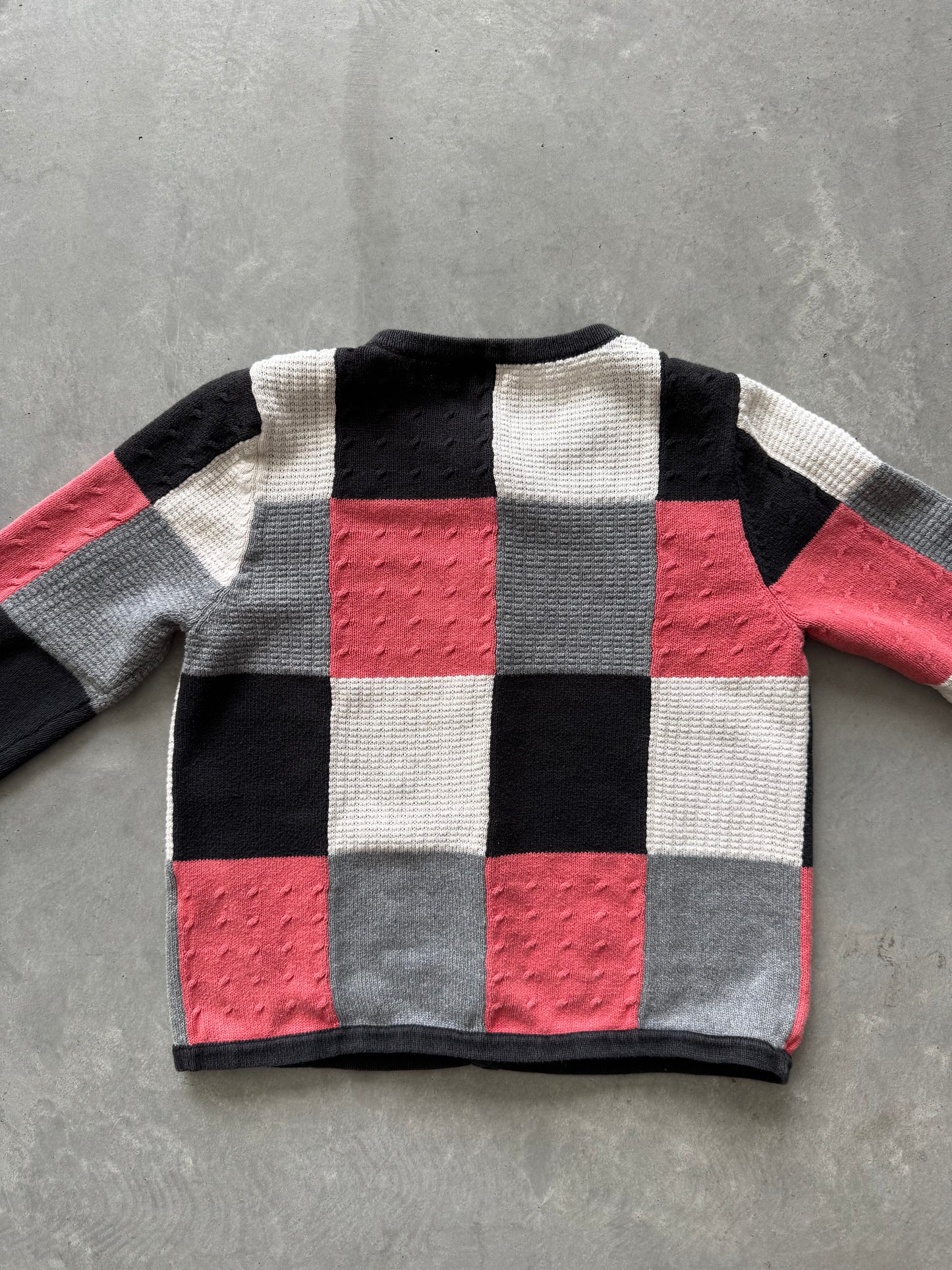 Vintage Patchwork Cardigan - S