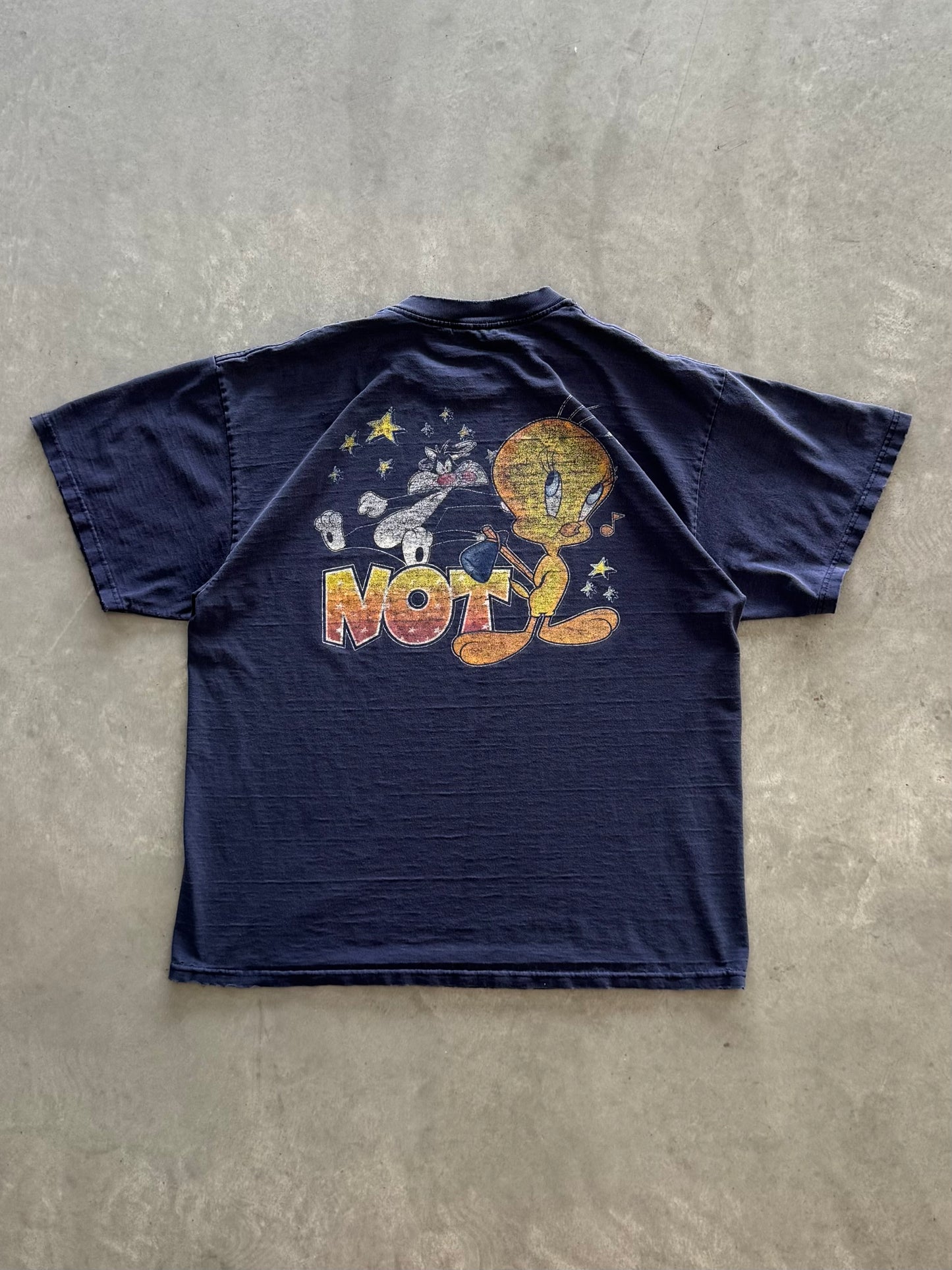 Vintage 00s Tweety Bird Tee - XL