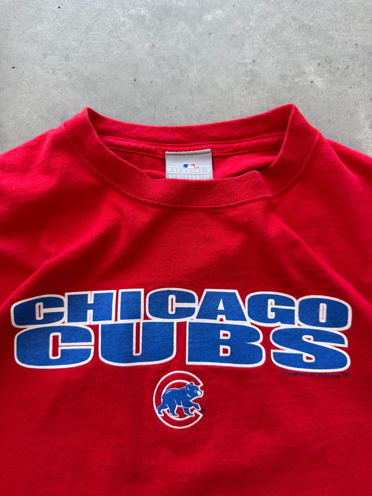 Vintage 00s Chicago Cubs Tee - L