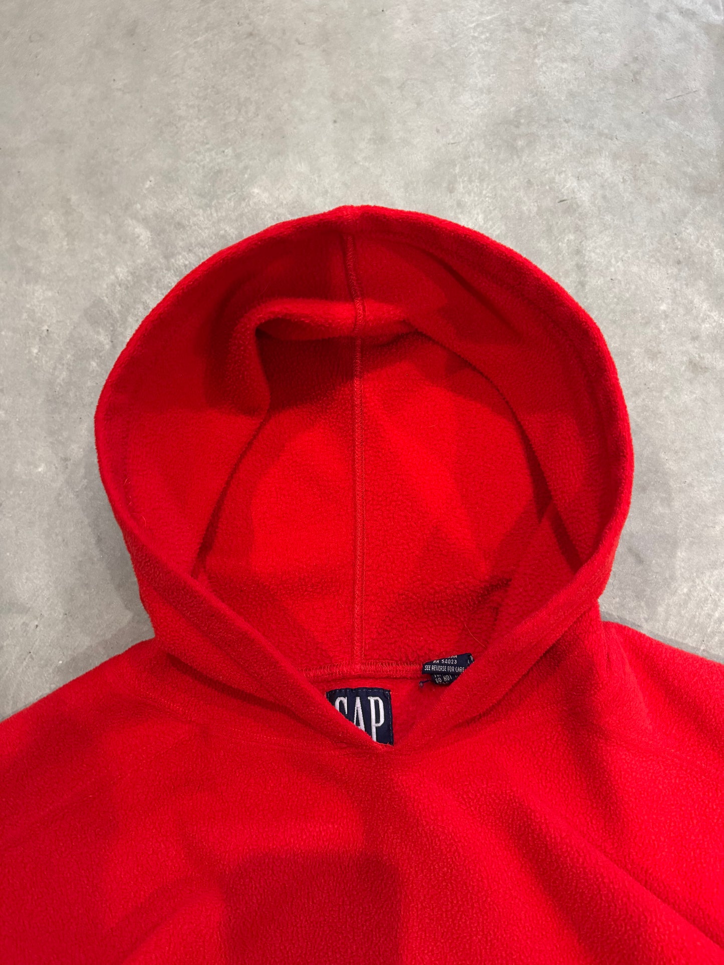 Vintage 90s Gap Fleece Hoodie - M