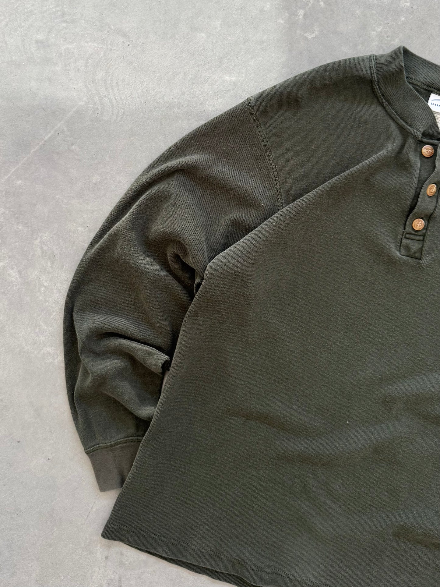 Vintage Henley Longsleeve Shirt - XL