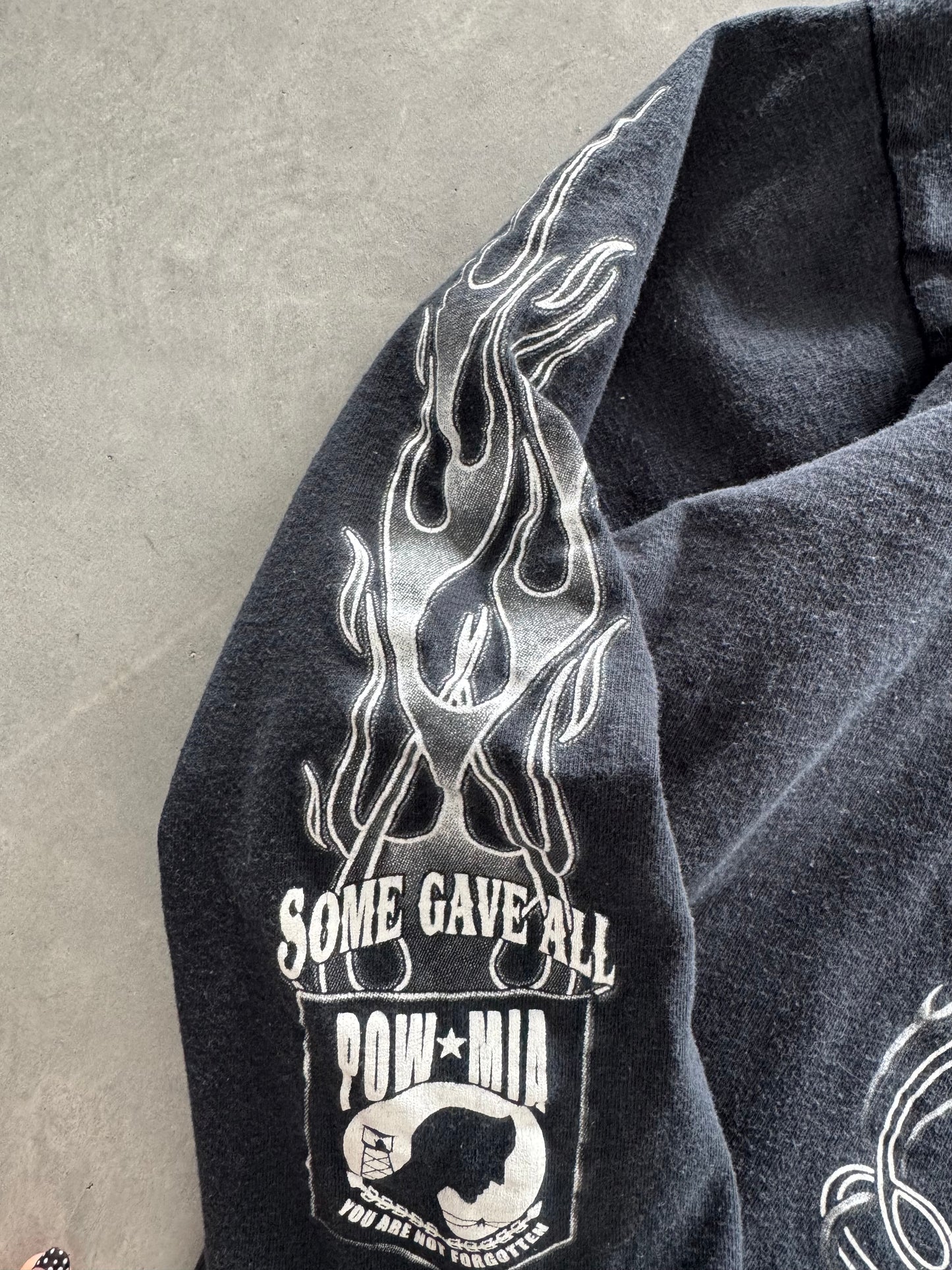 Vintage Pow Mia Long Sleeve Shirt - XXL