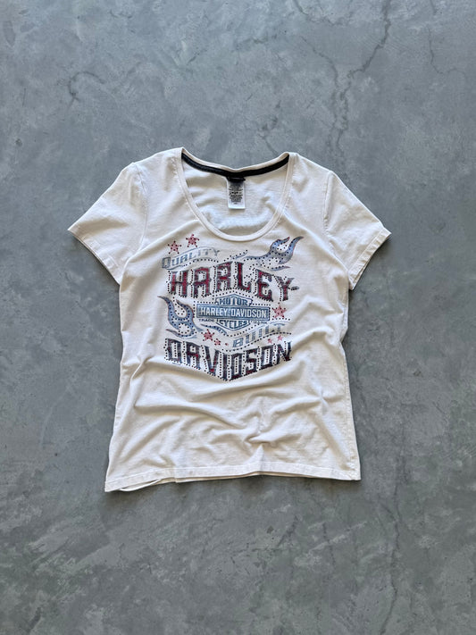 Harley Davidson Women's Tee - L