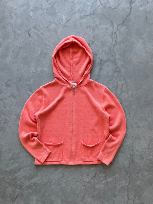Vintage Leightweight Zip Up Hoodie - S