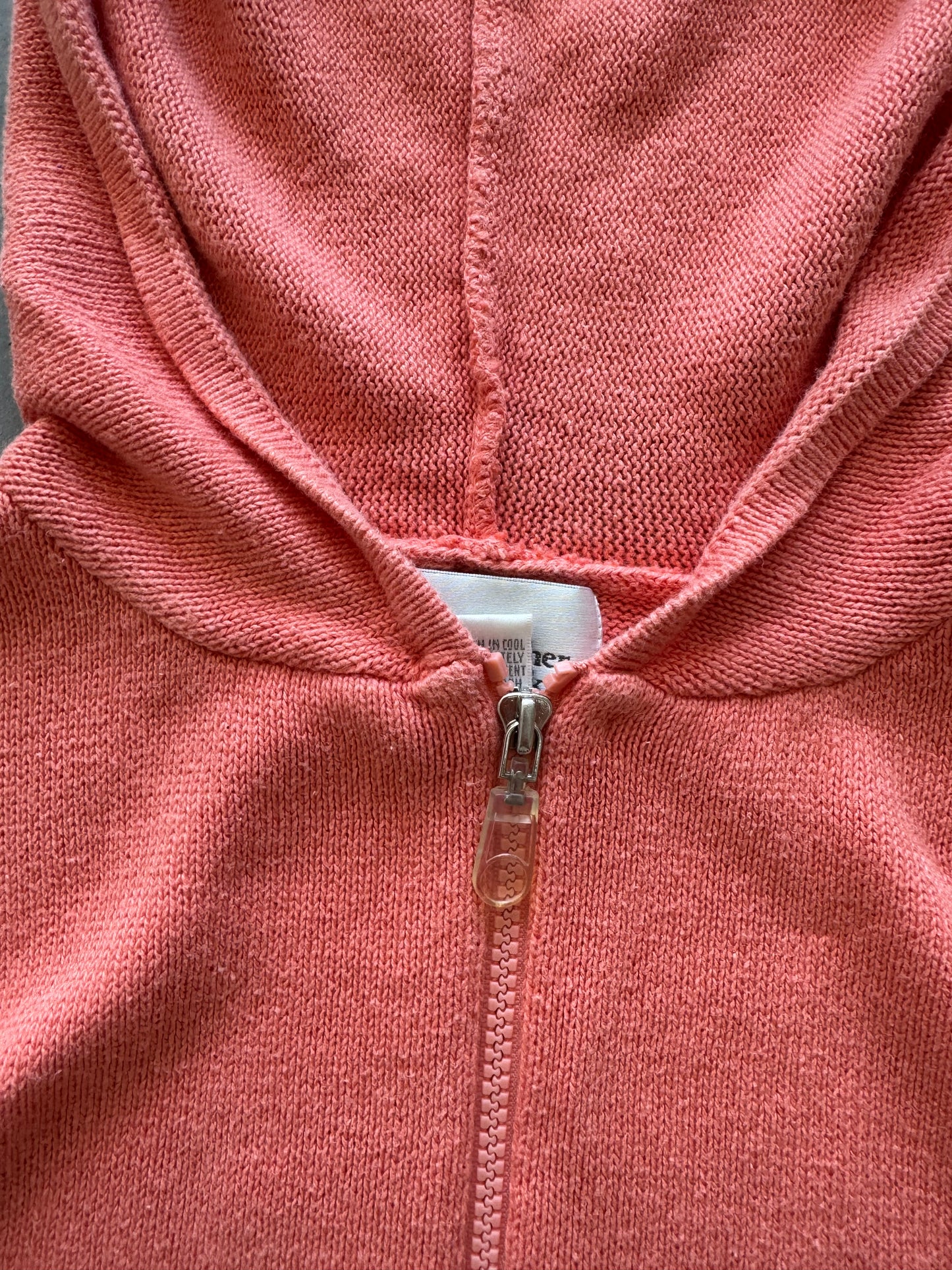 Vintage Leightweight Zip Up Hoodie - S
