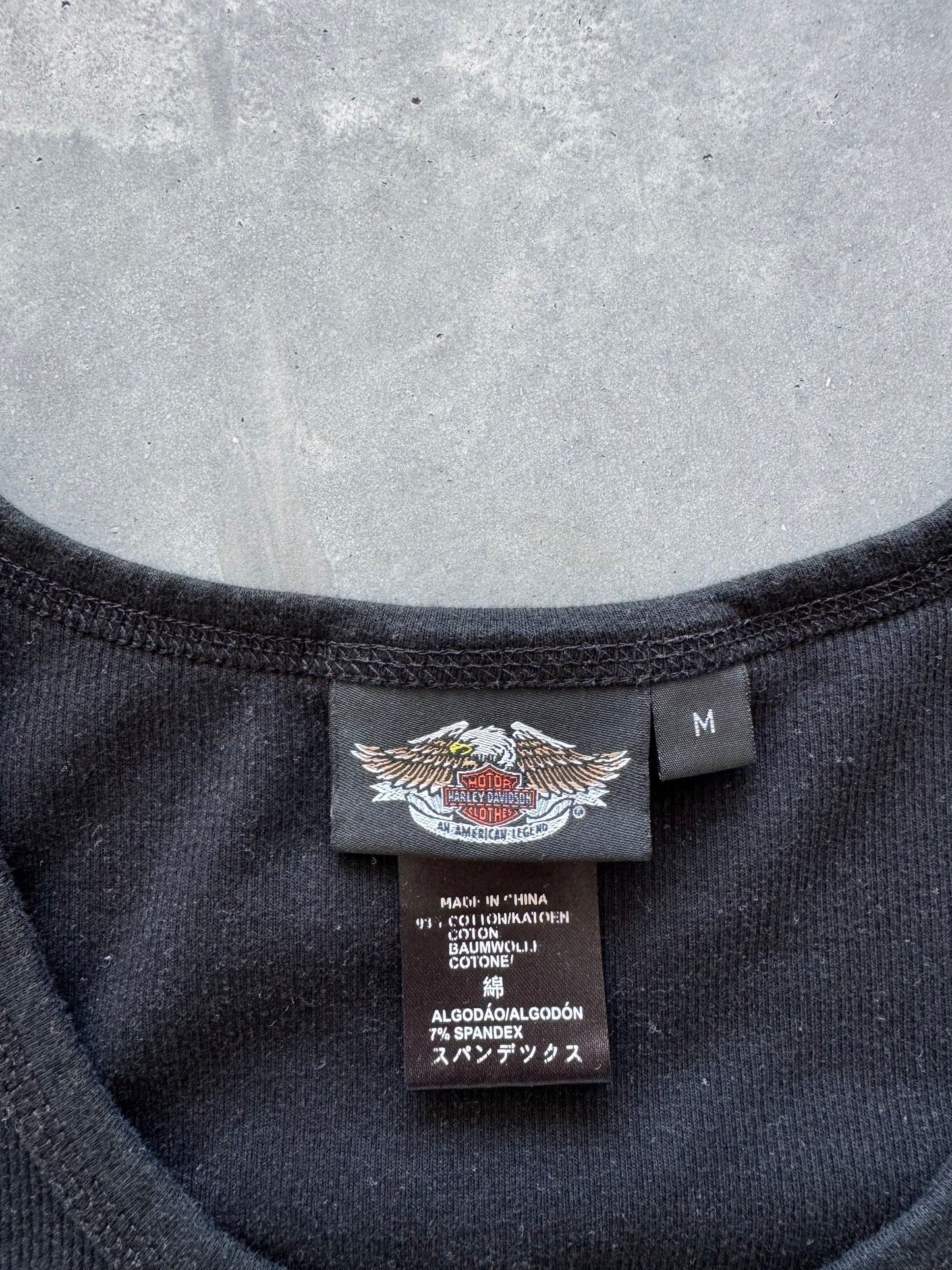 Vintage Harley Davidson Tank Top - M