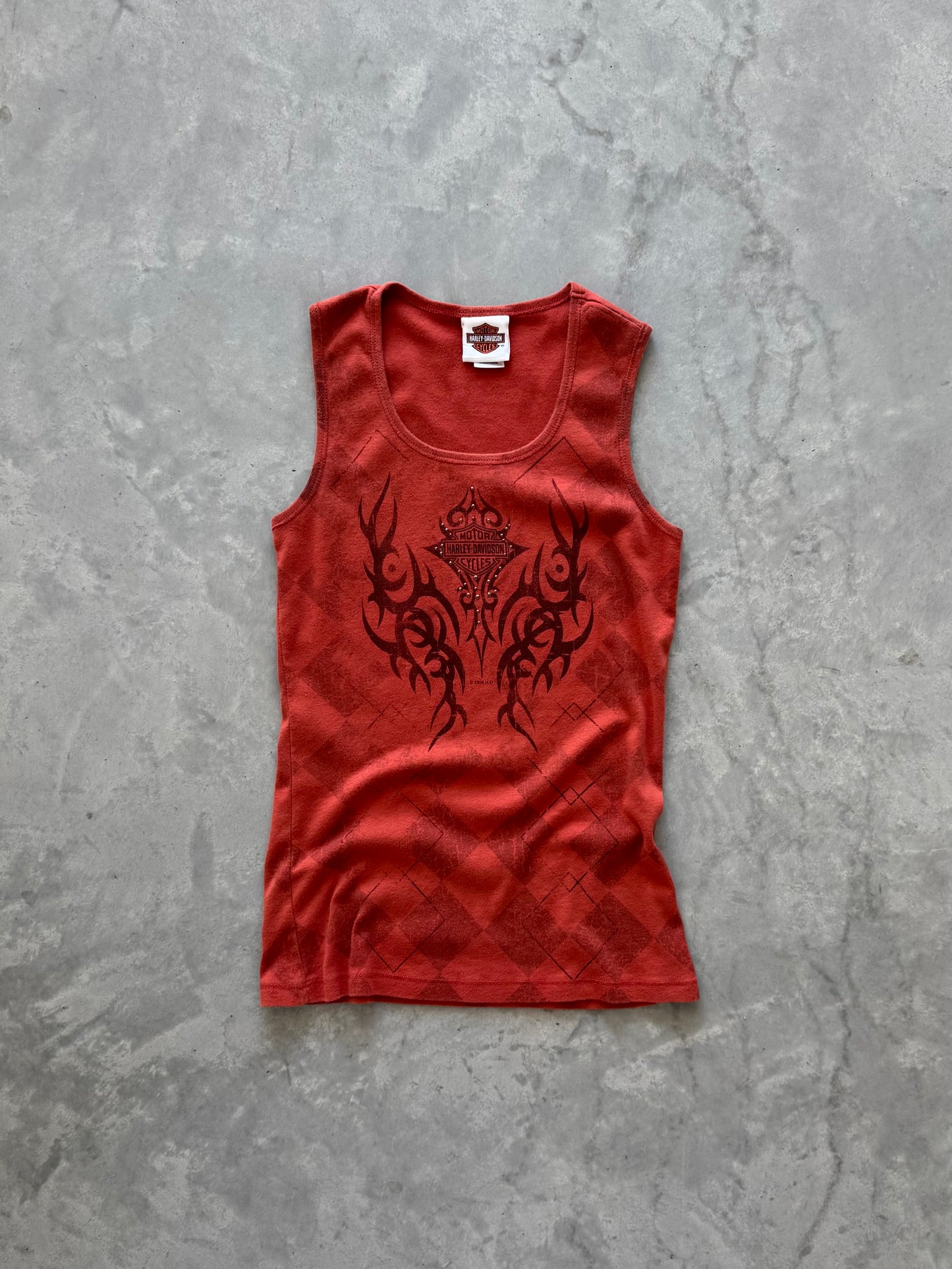 Harley Davidson 00s Tank Top - M