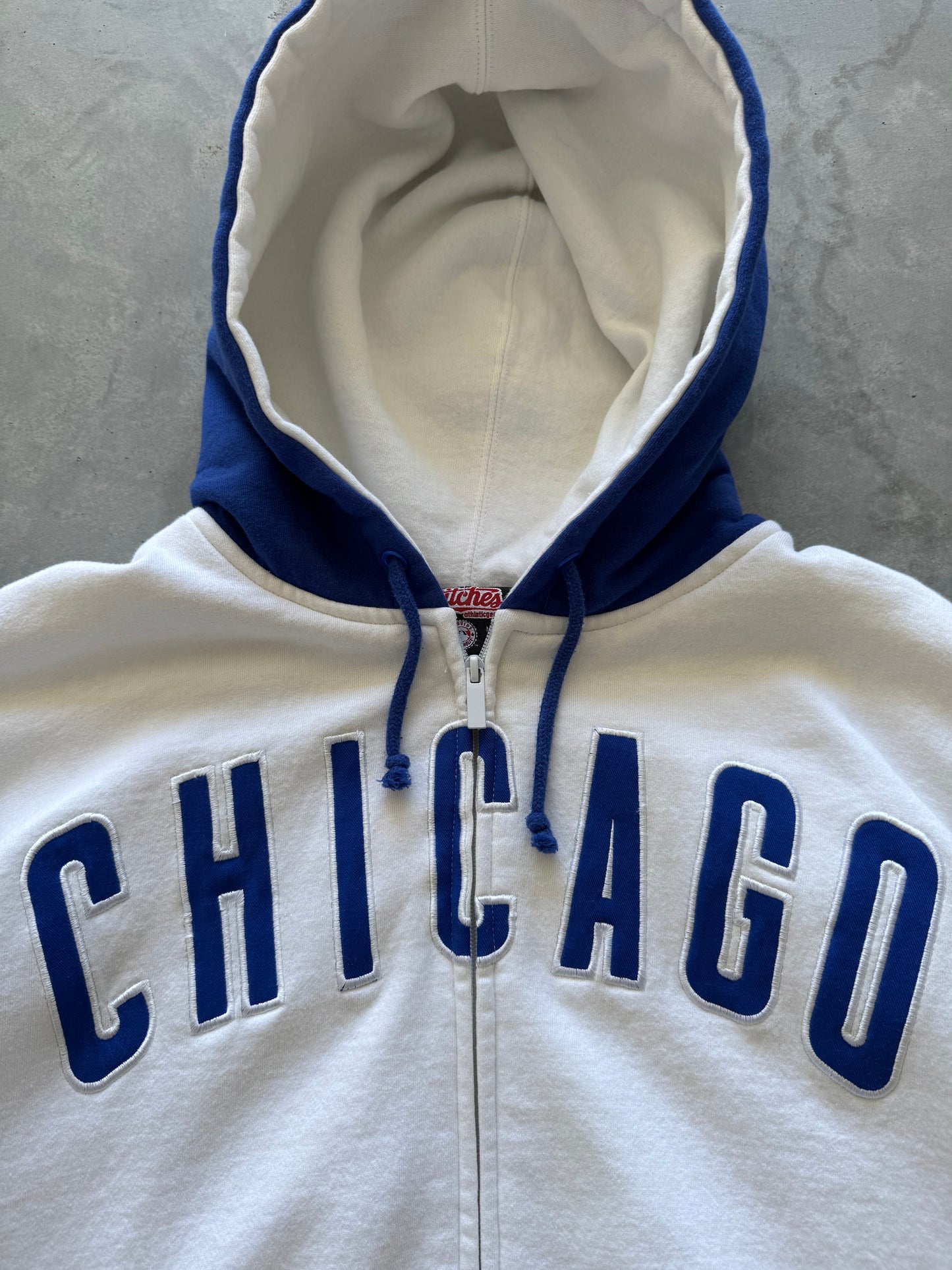 Chicago Cubs Zip Up Hoodie - XL