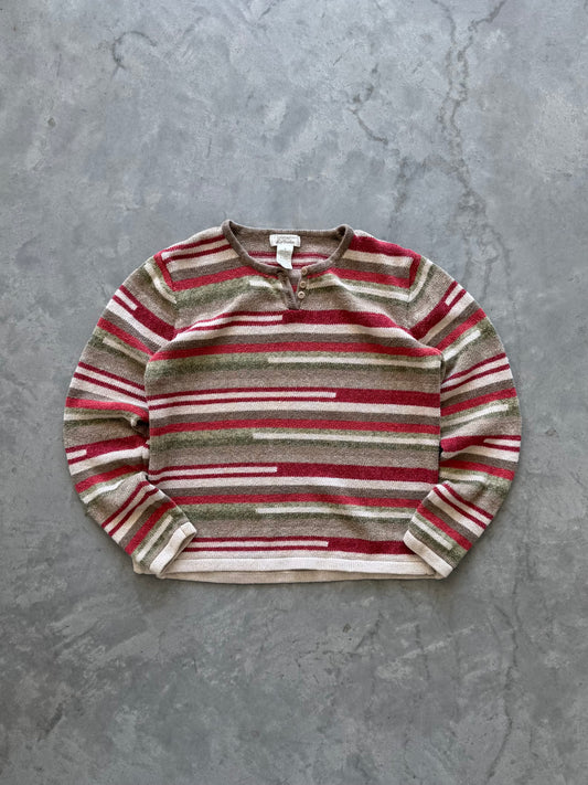 Vintage Women’s Striped Sweater - S
