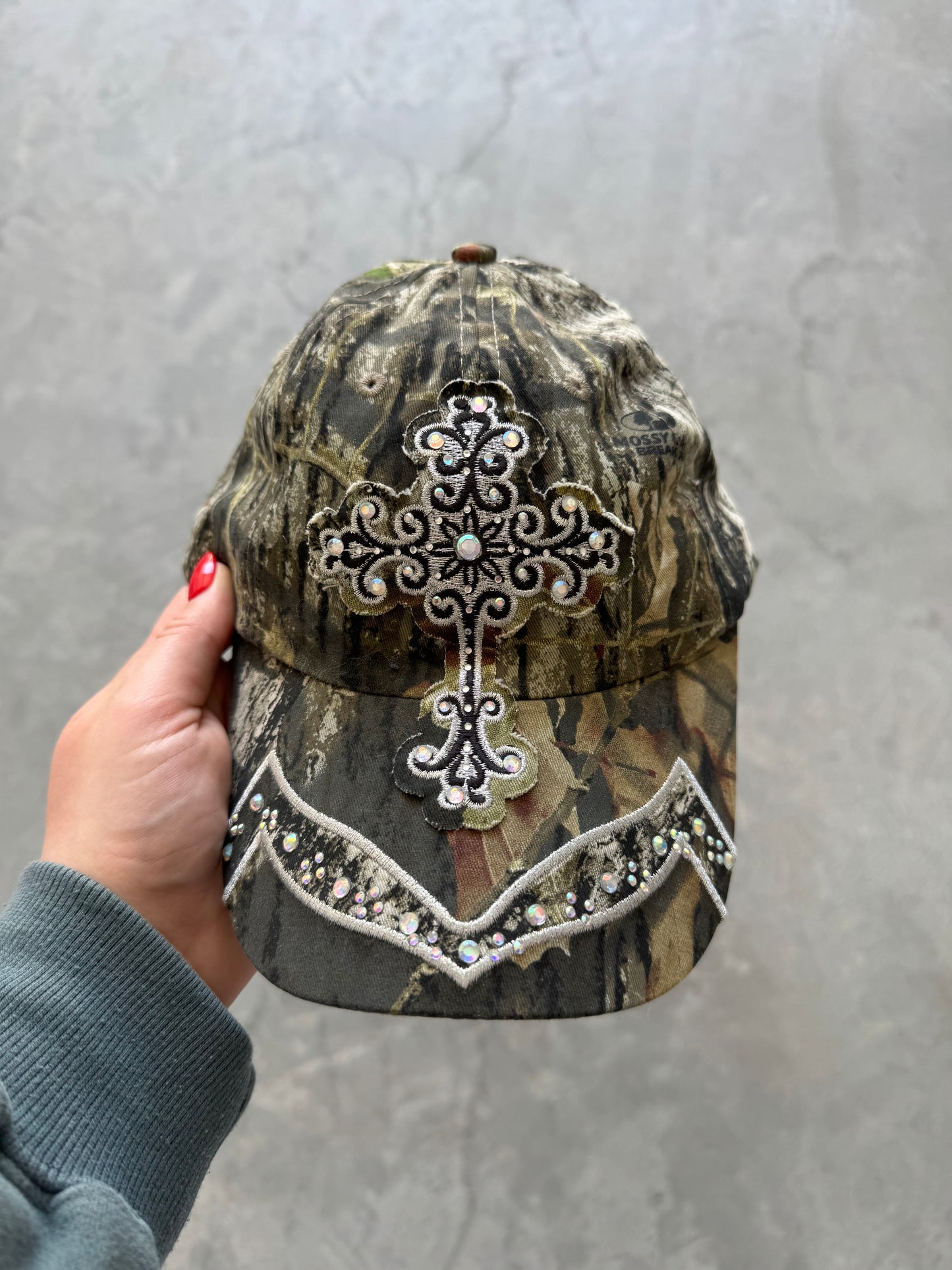 Vintage Y2K Camo Hat