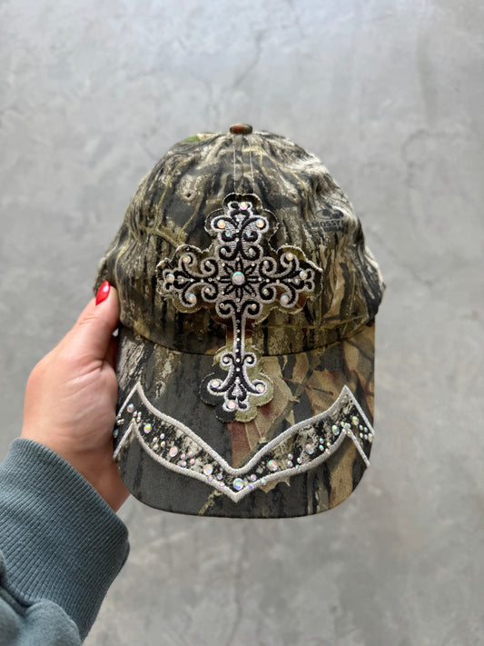Vintage Y2K Camo Hat